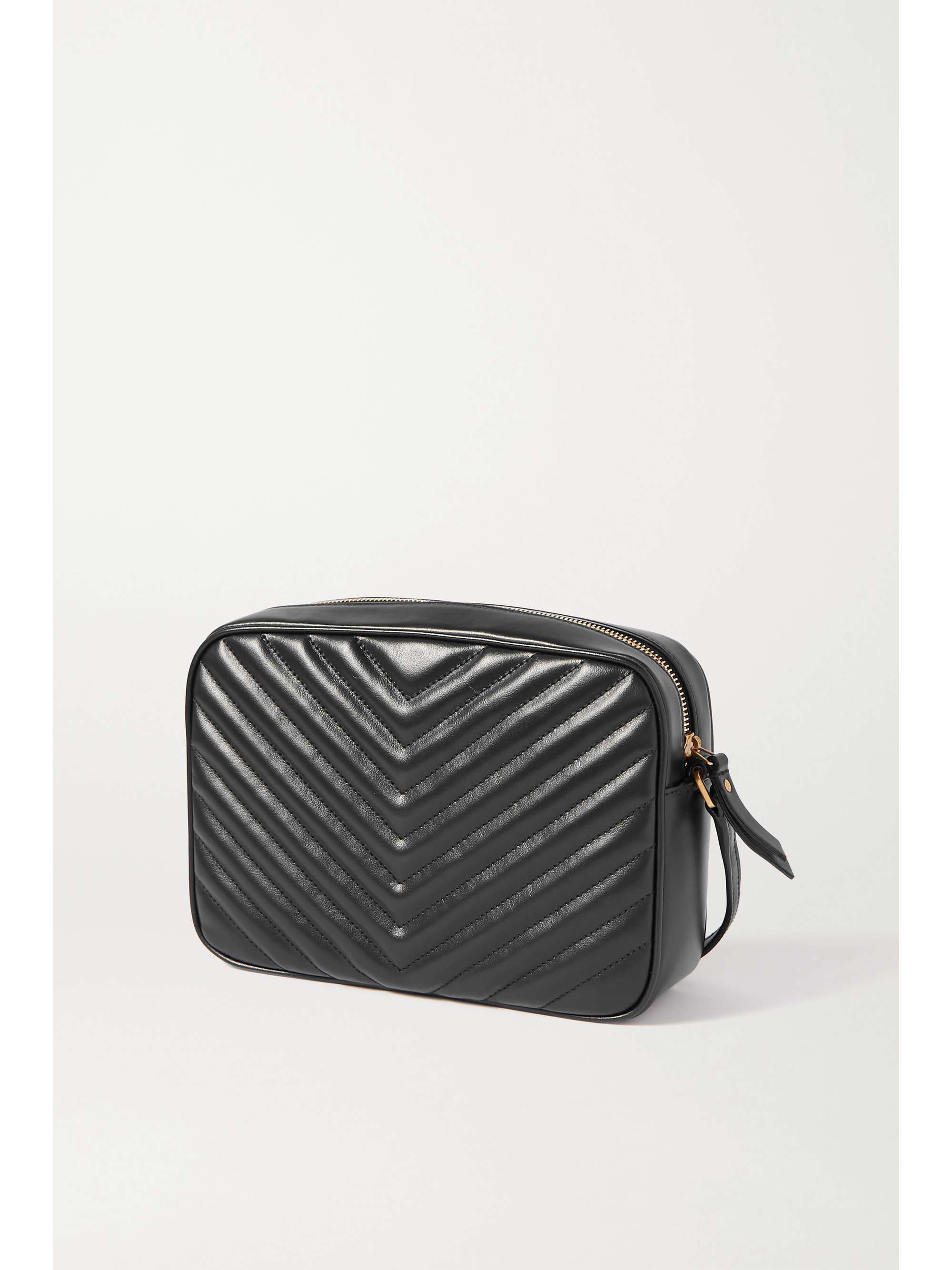 SAINT LAURENT Lou Camera quilted leather shoulder bag NETAPORTER