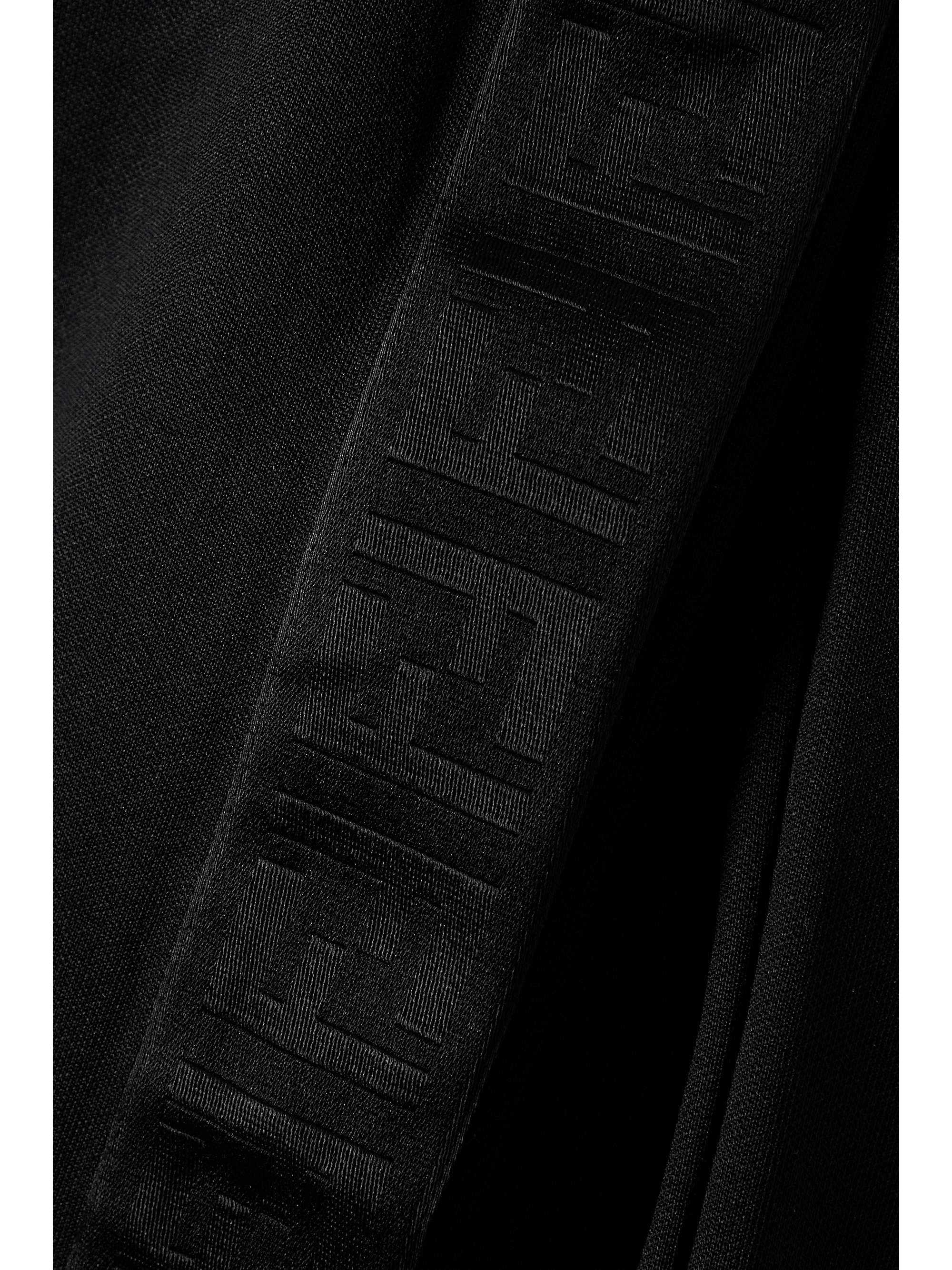 FENDI Jersey-piqué wide-leg track pants