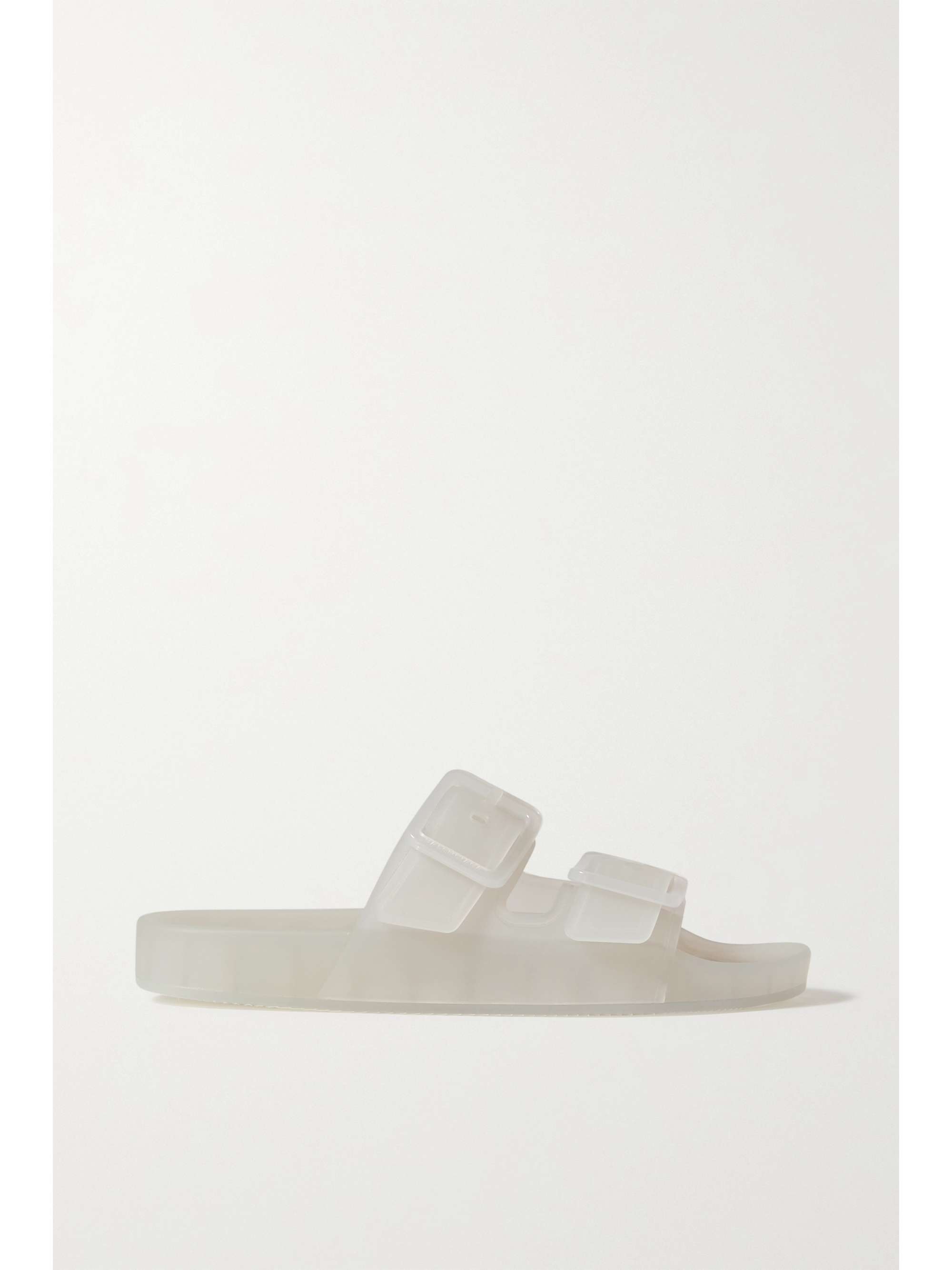 balenciaga white slides