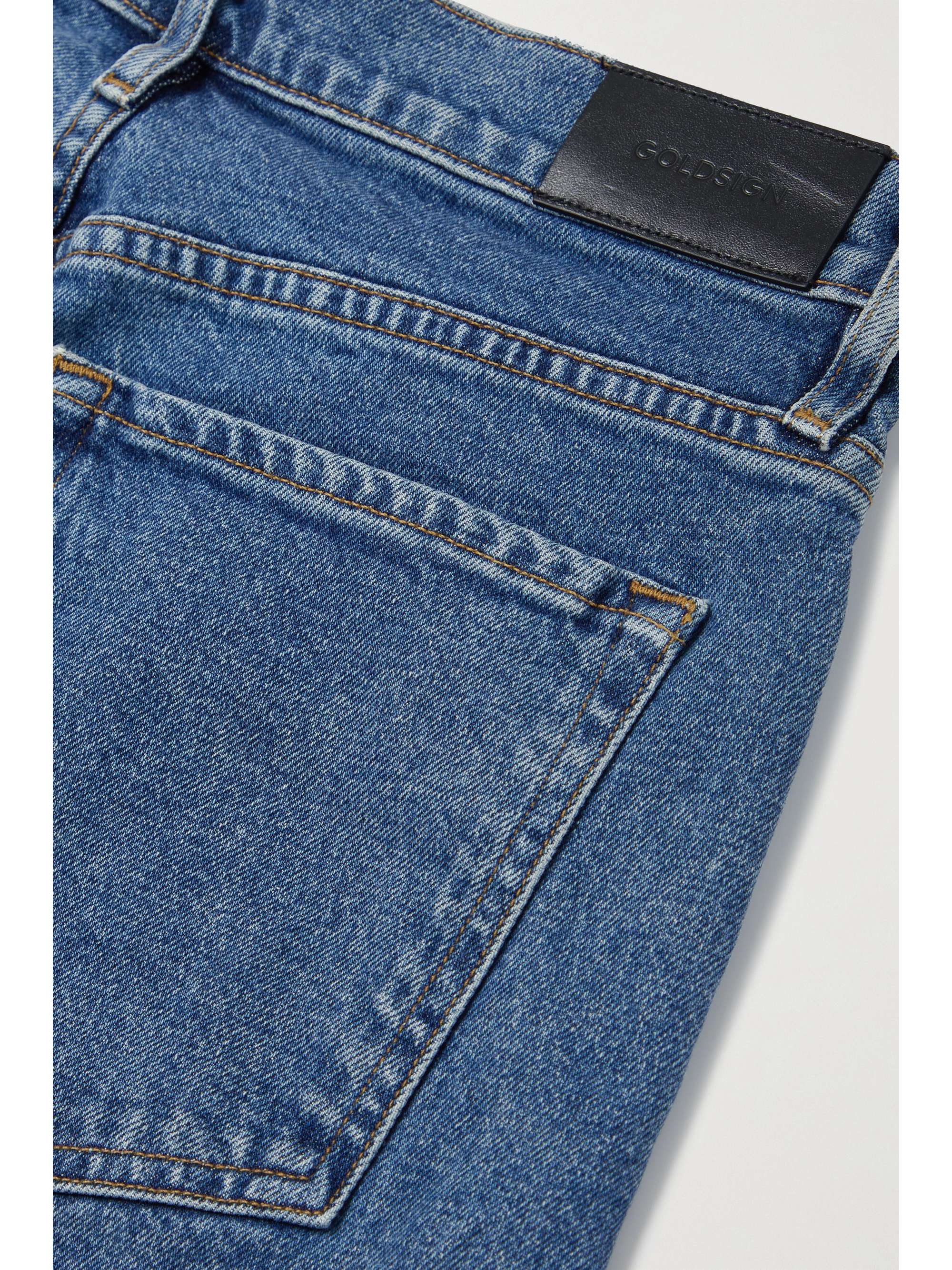 GOLDSIGN + NET SUSTAIN high-rise straight-leg jeans