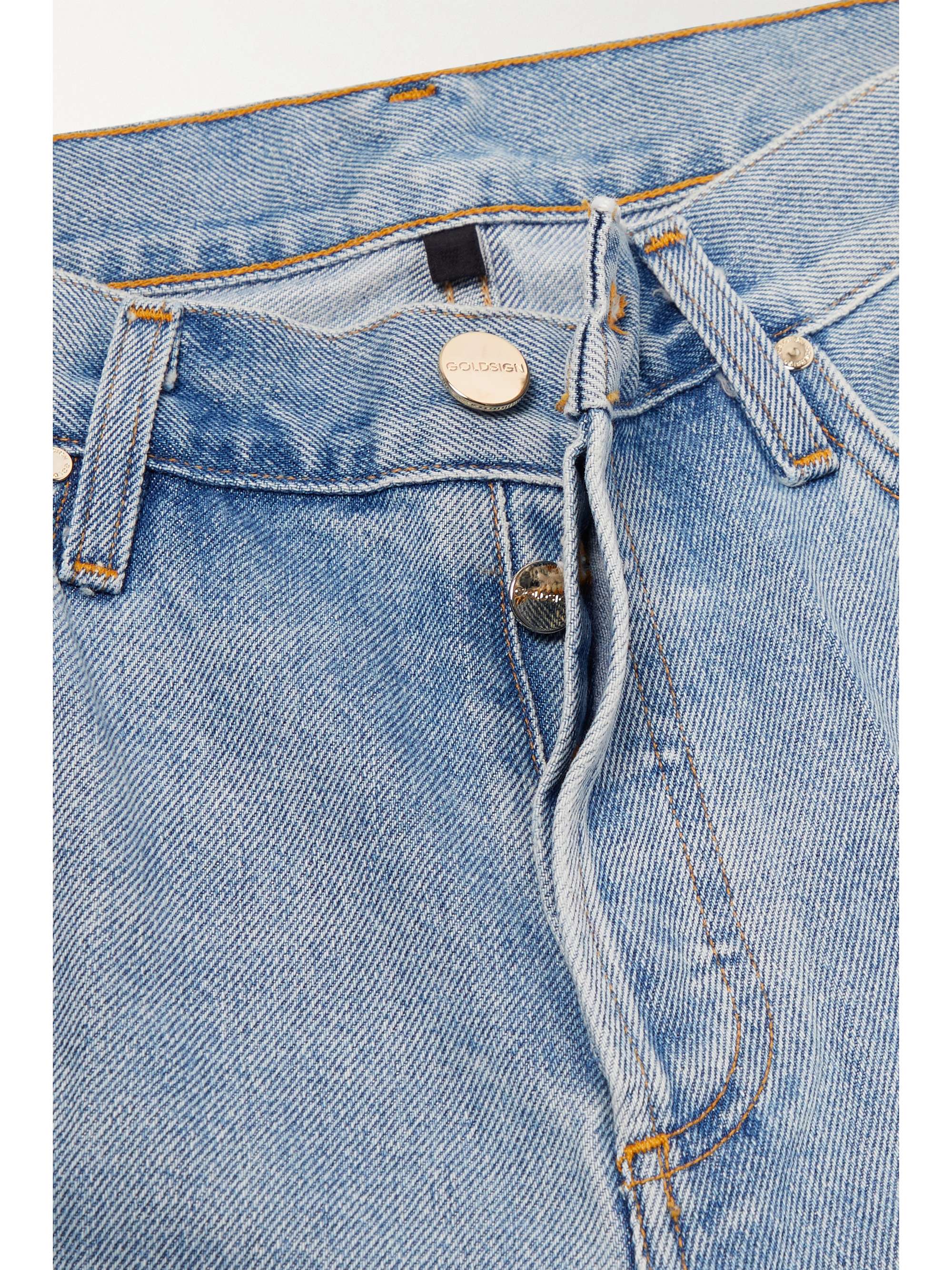 GOLDSIGN + NET SUSTAIN The Nineties high-rise bootcut jeans