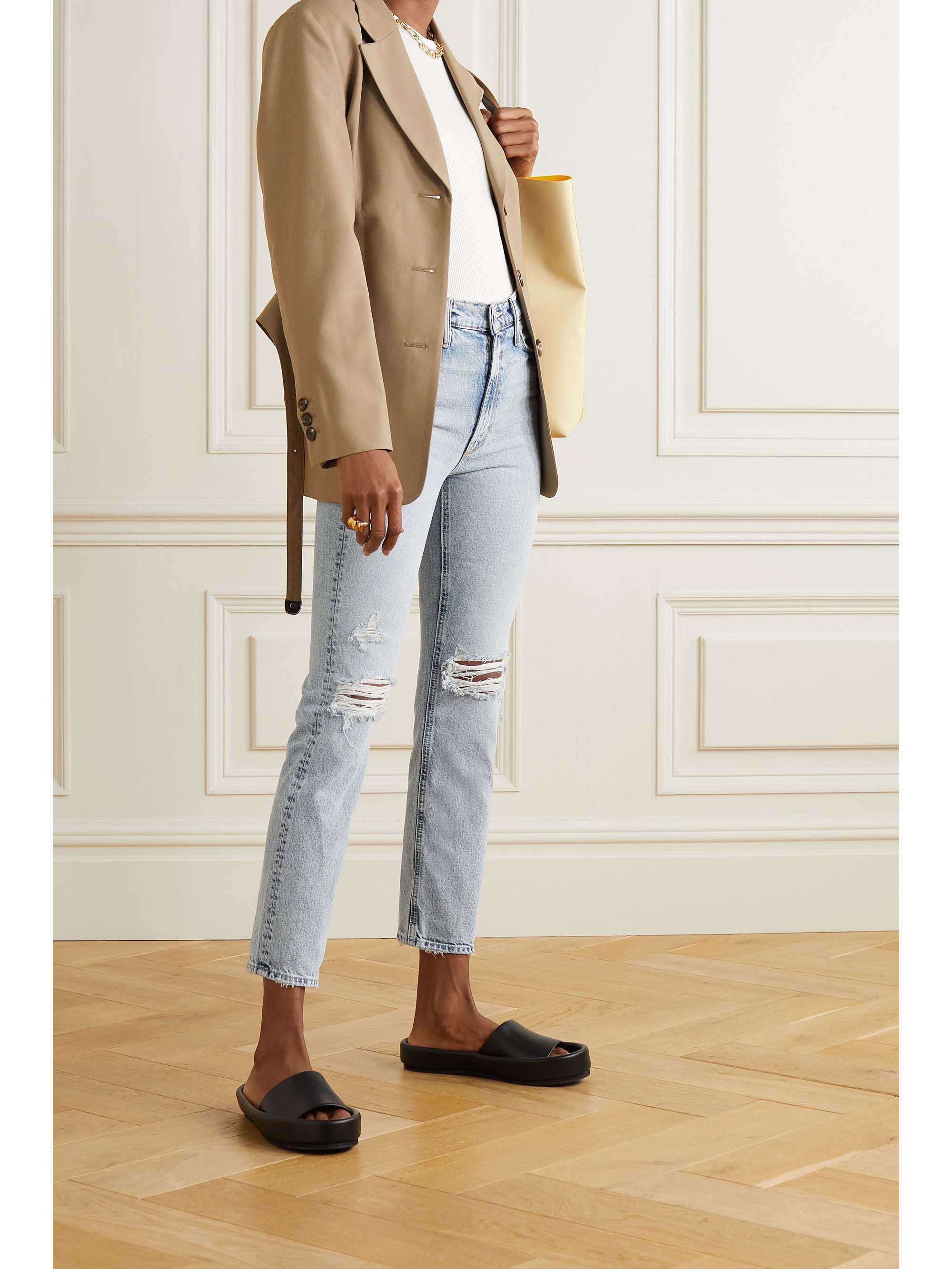 Mother dazzler shift destroyed hot sale jeans