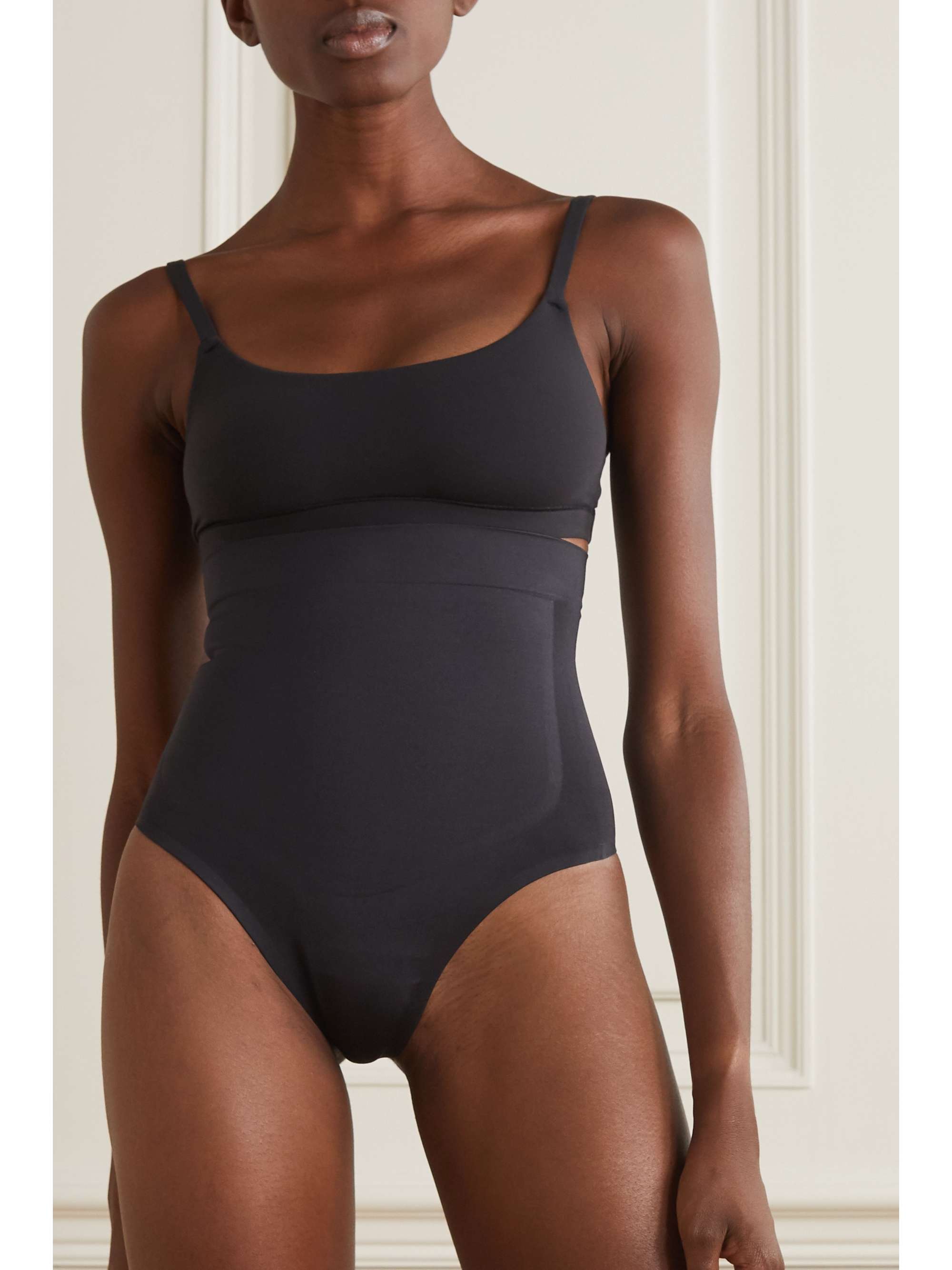 SKIMS Contour Bonded High Waisted thong - Onyx