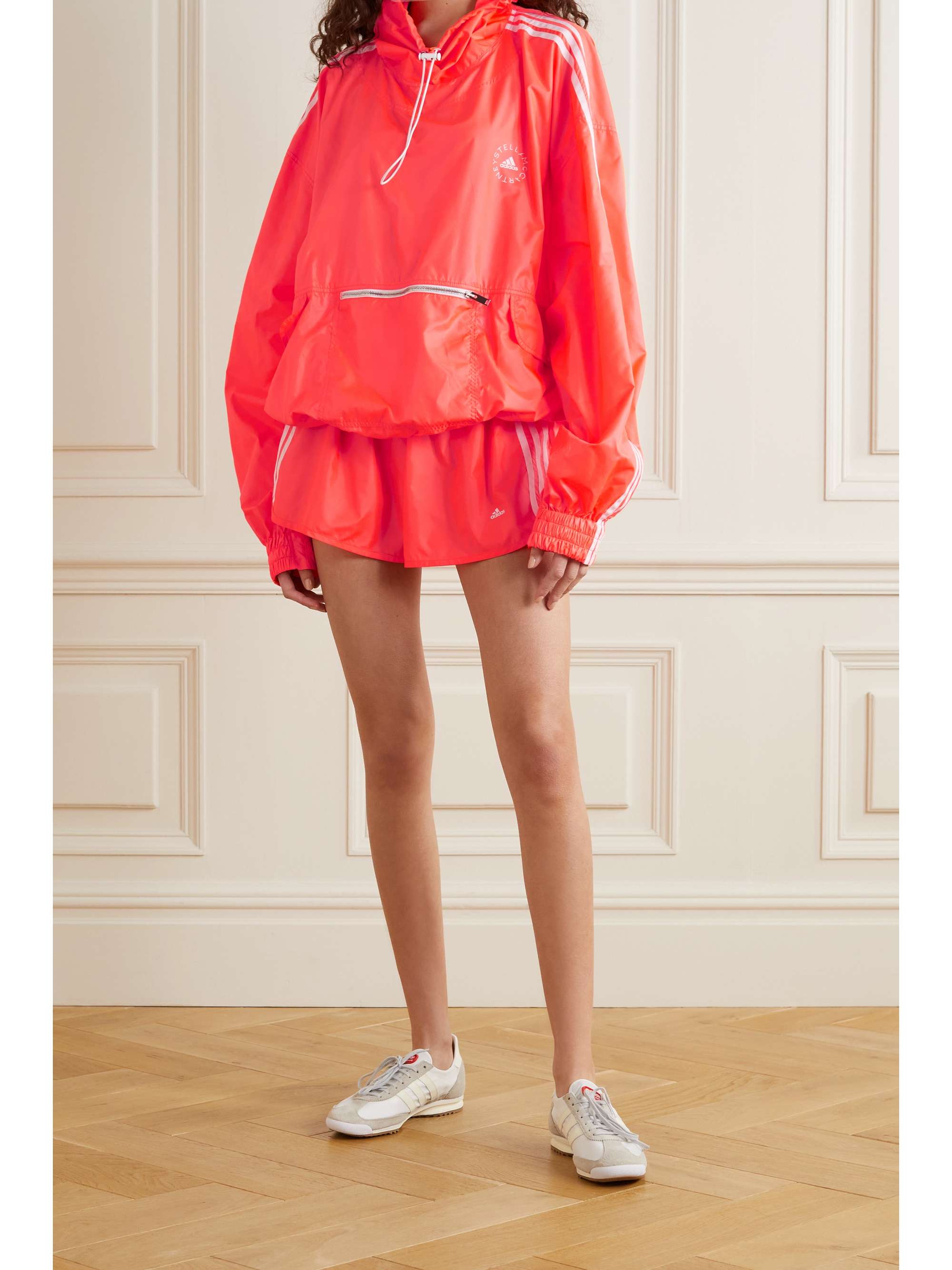 coral adidas jacket