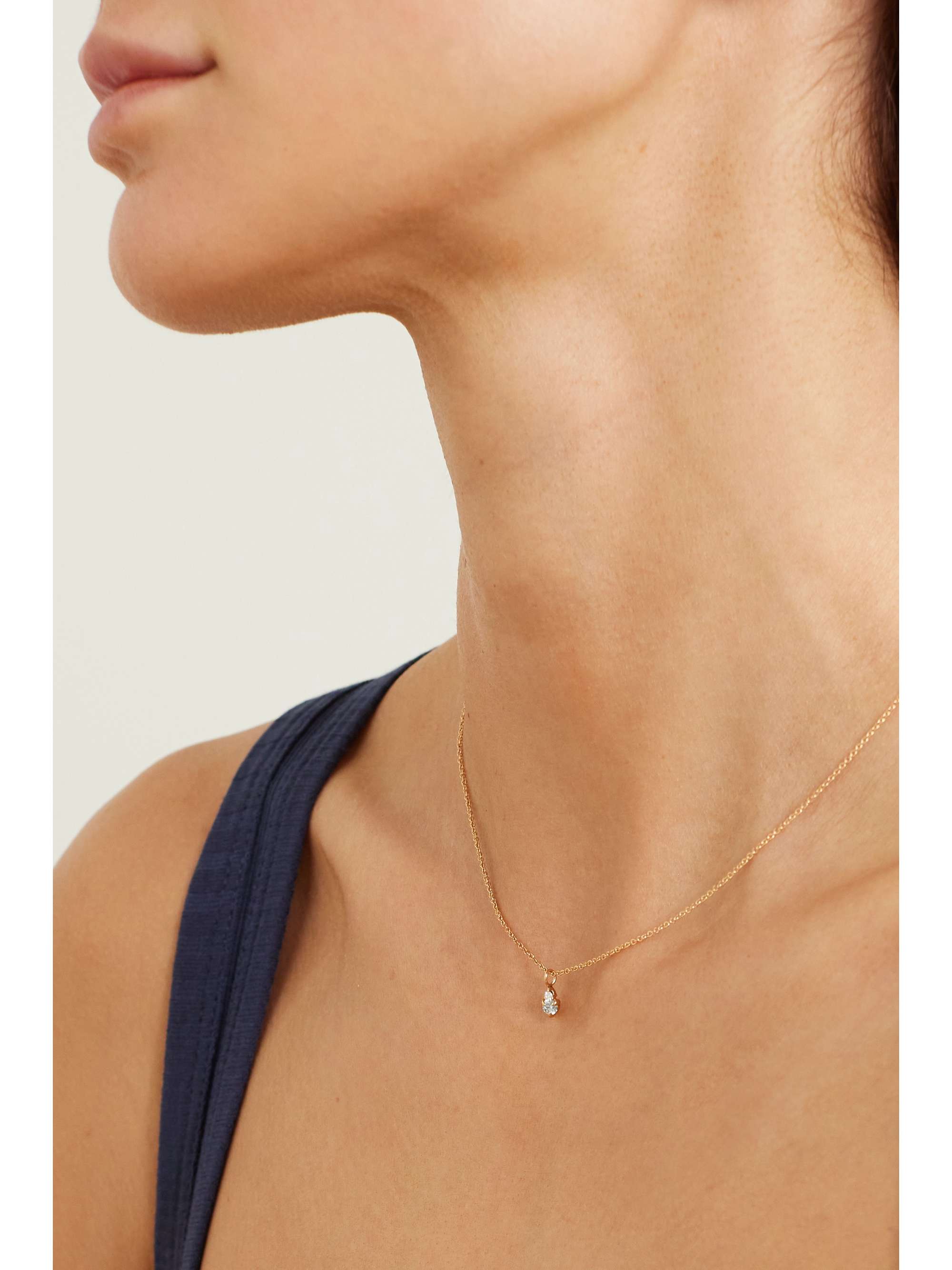 Stone and strand birthstone necklace hotsell
