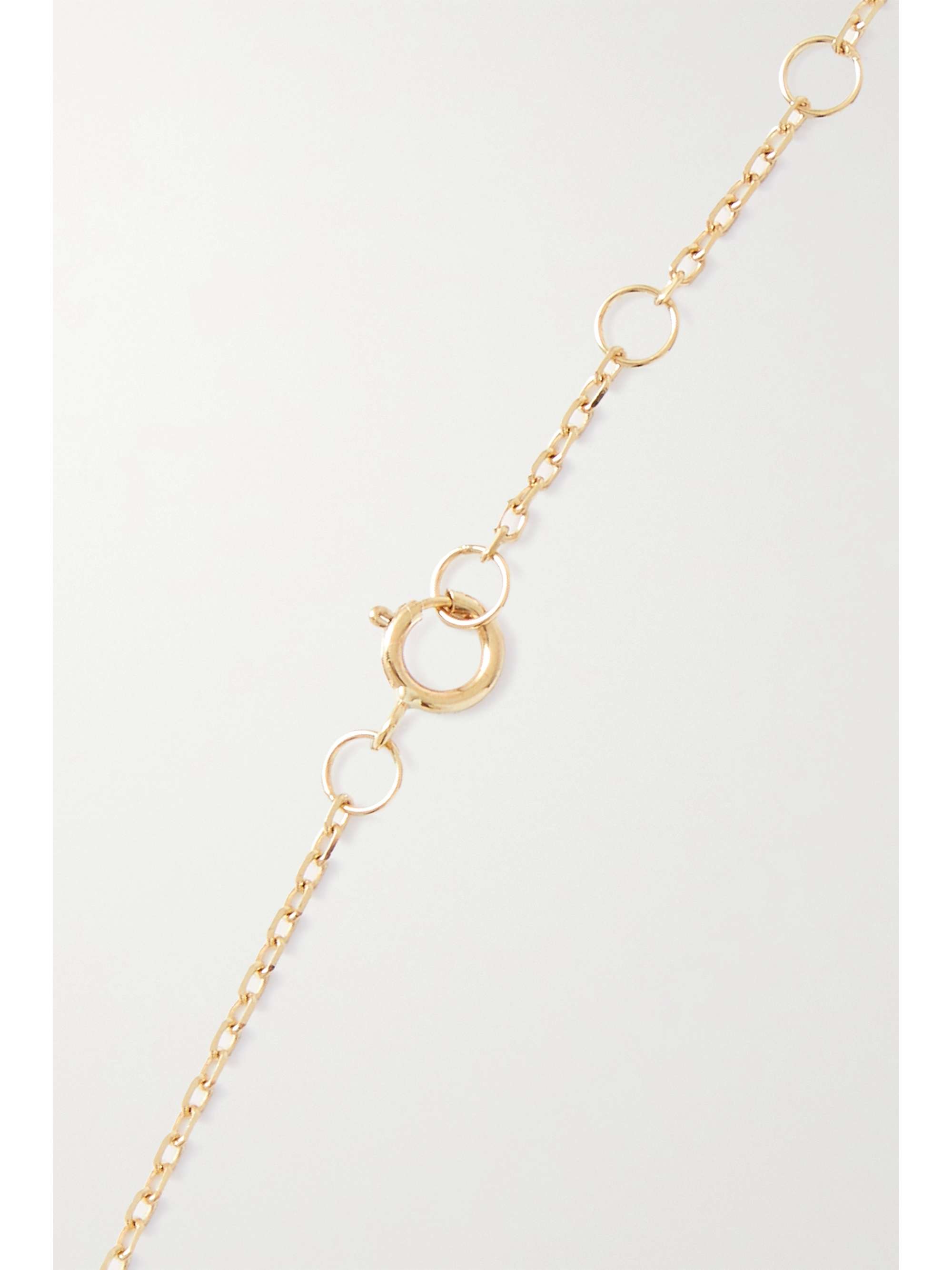 STONE AND STRAND Gold diamond bracelet