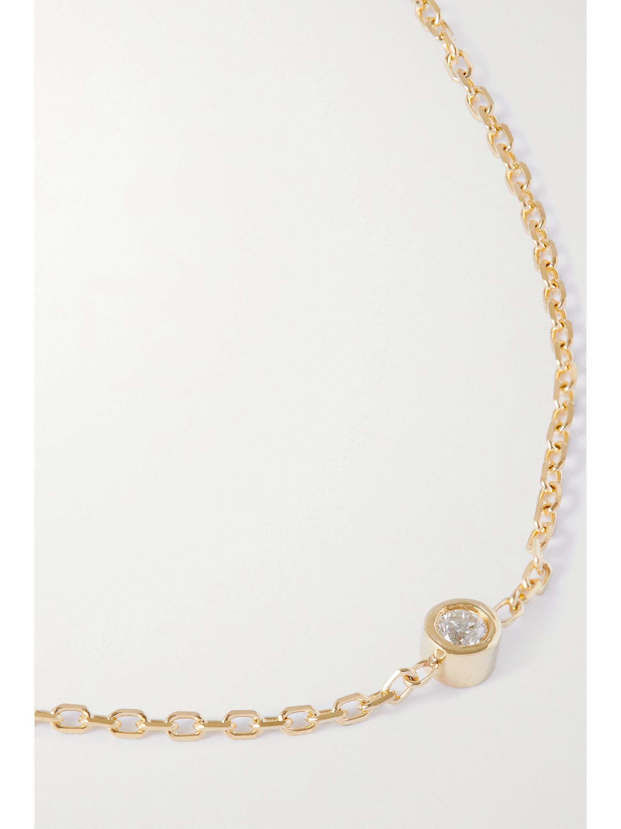STONE AND STRAND Gold diamond bracelet