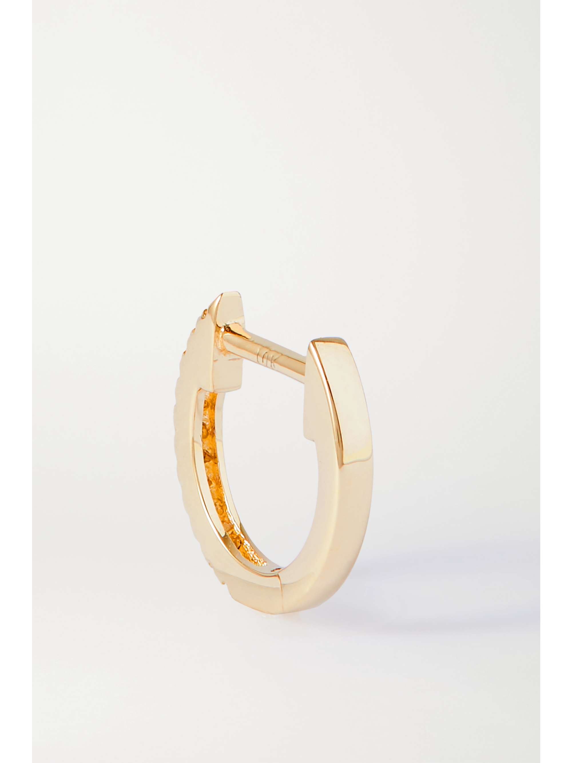 STONE AND STRAND Gold diamond earring
