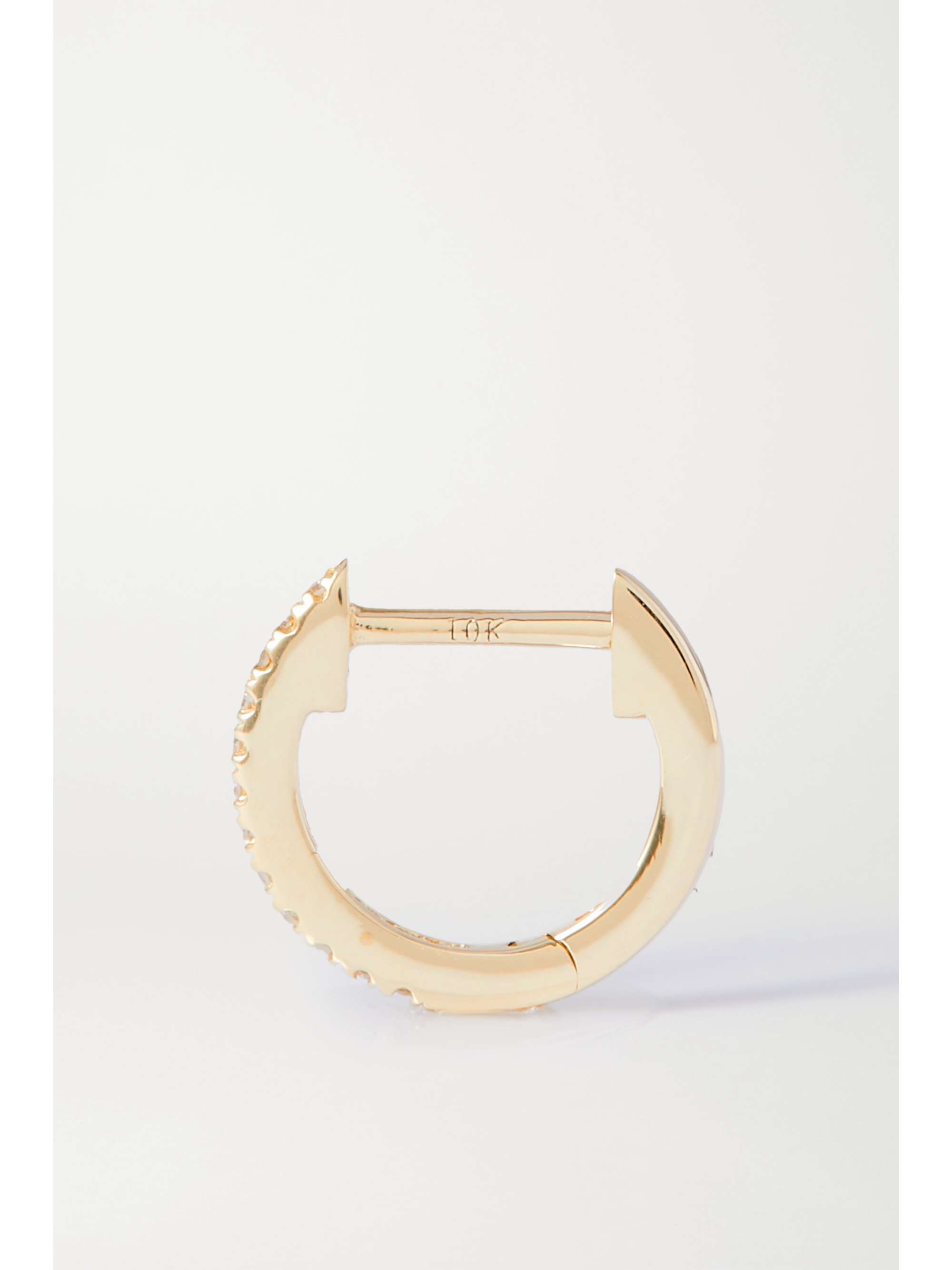 STONE AND STRAND Gold diamond earring