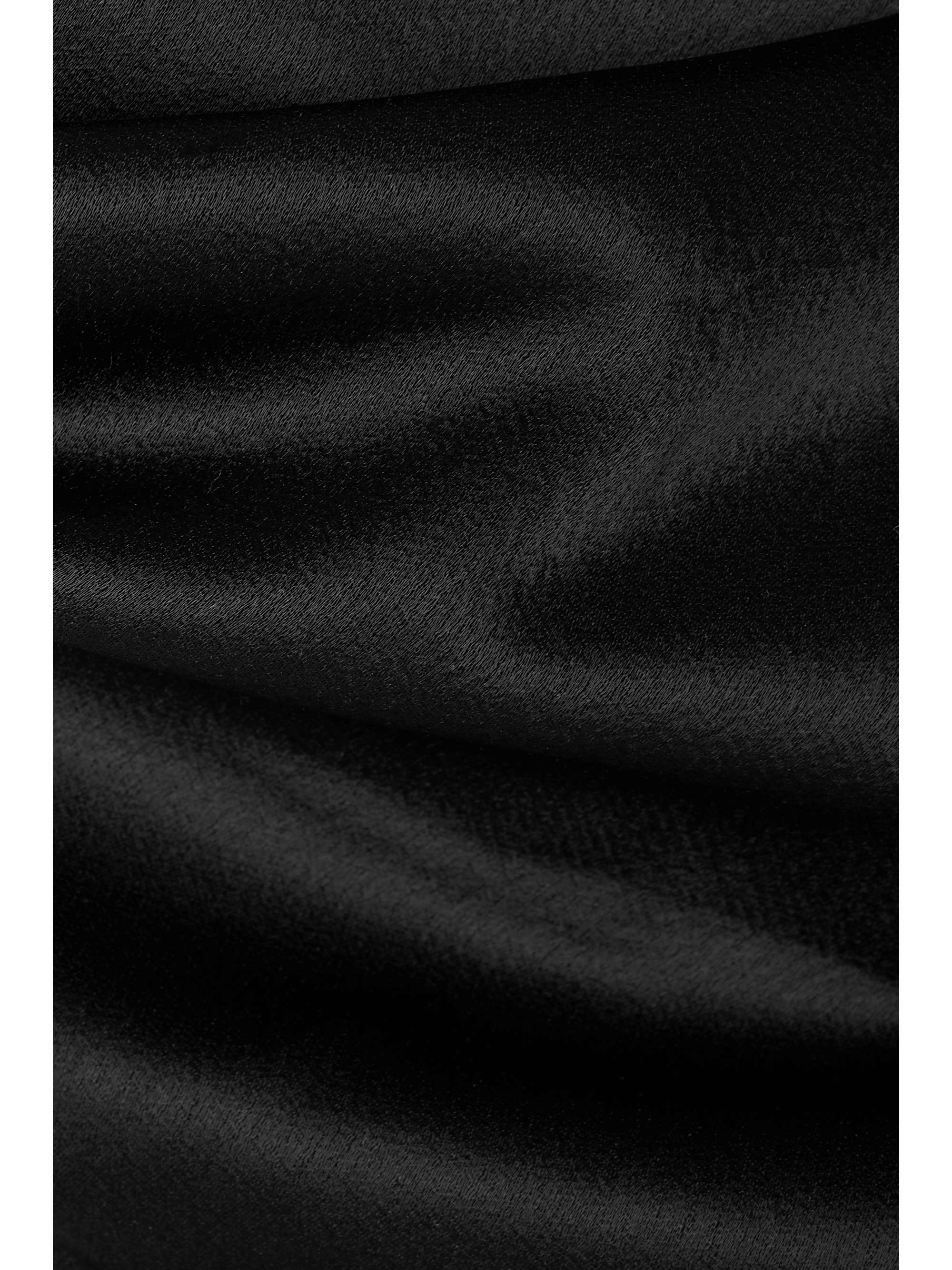 RASARIO Draped satin midi dress