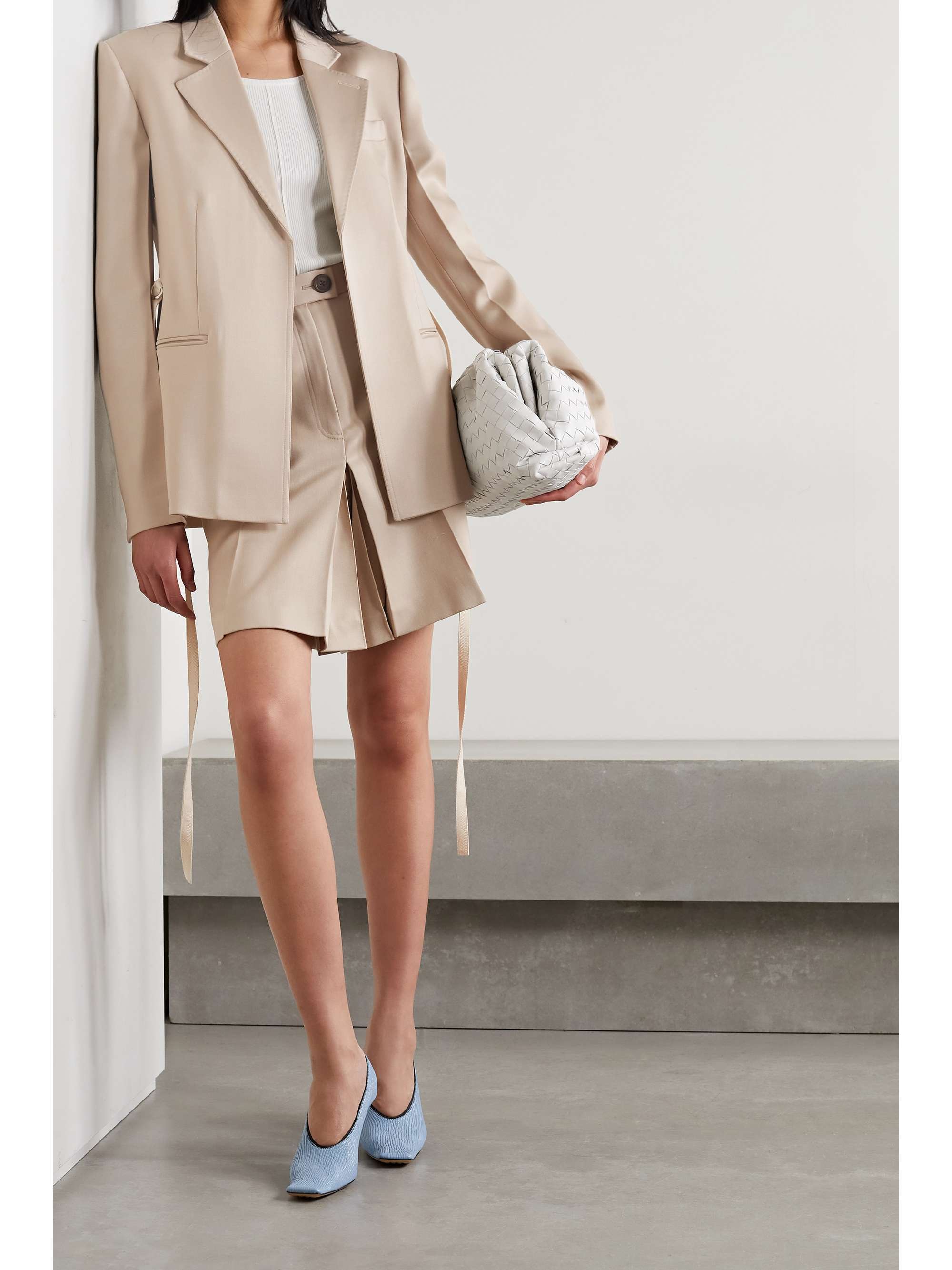 PETER DO Belted wool blazer