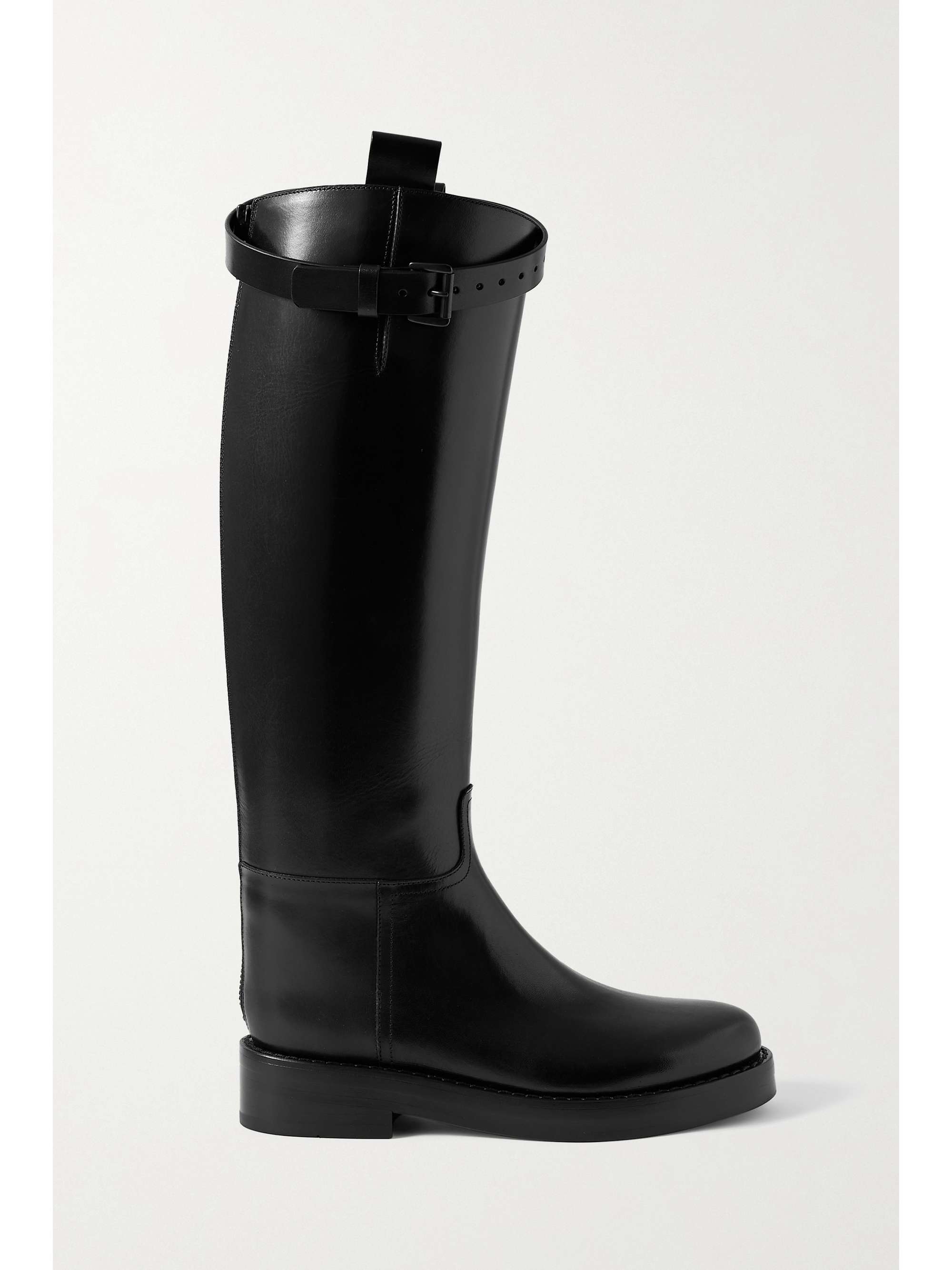 ann demeulemeester over the knee boots