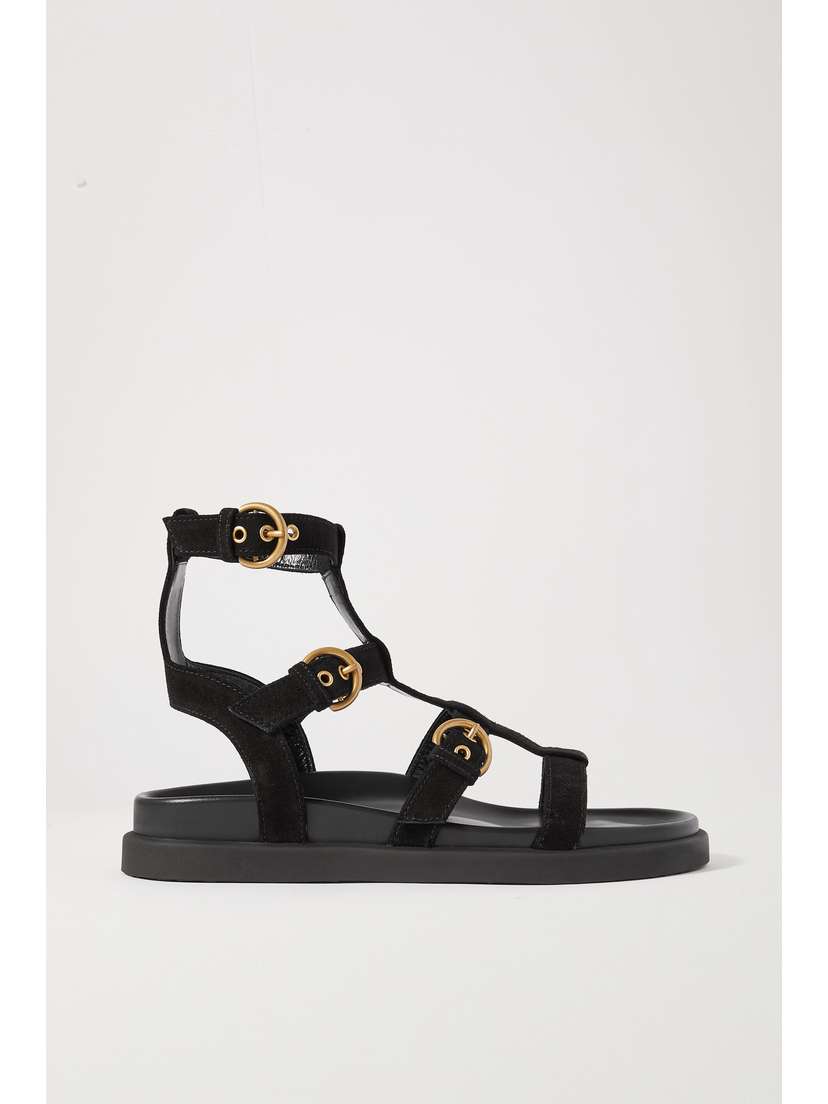 Gianvito Rossi Arena Suede Sandals
