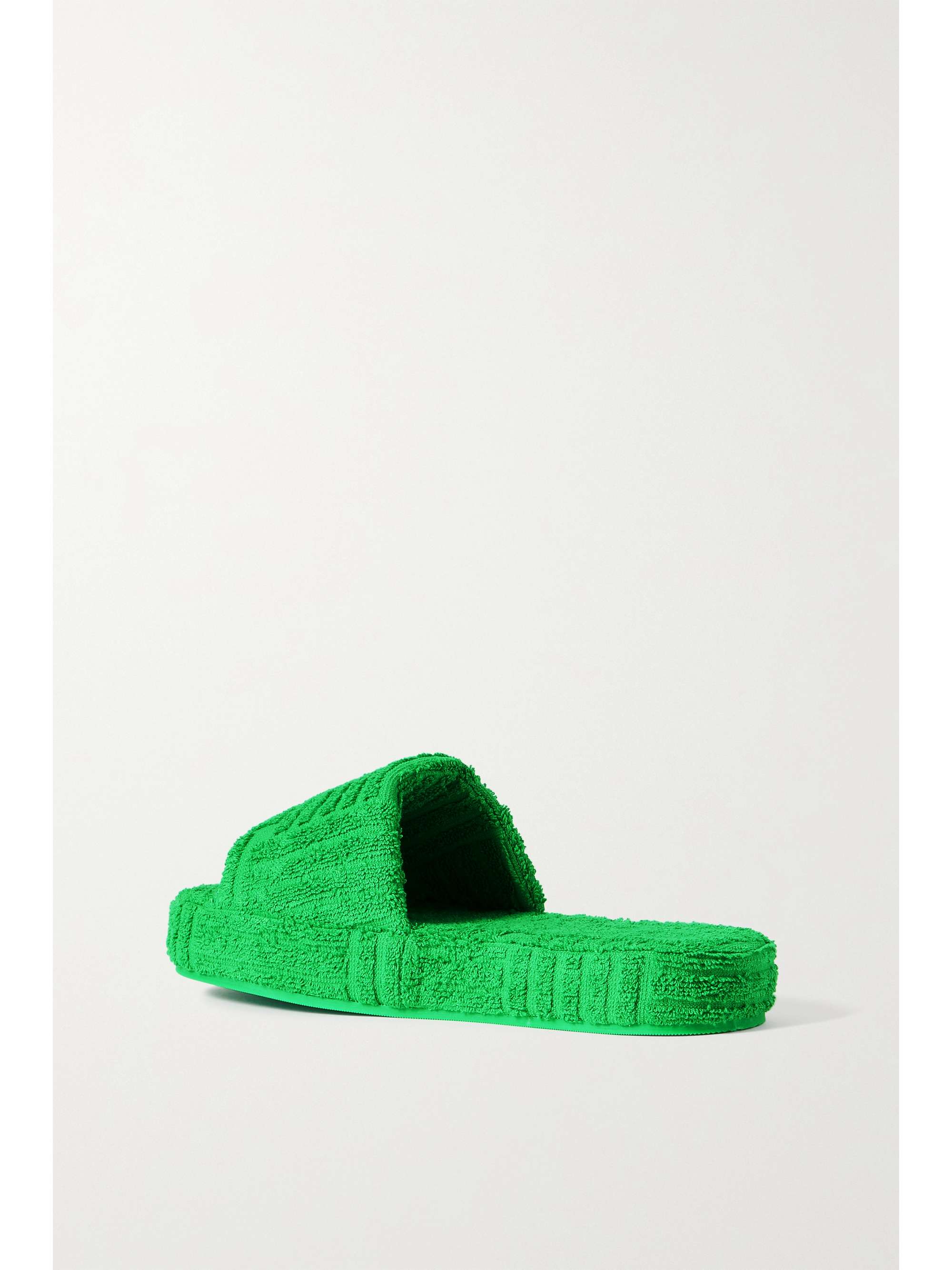bottega veneta slides green