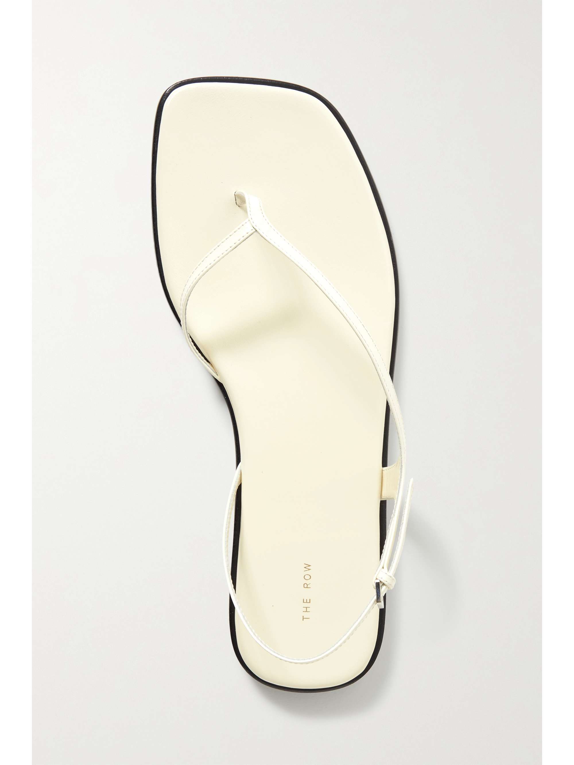 white slingback sandals