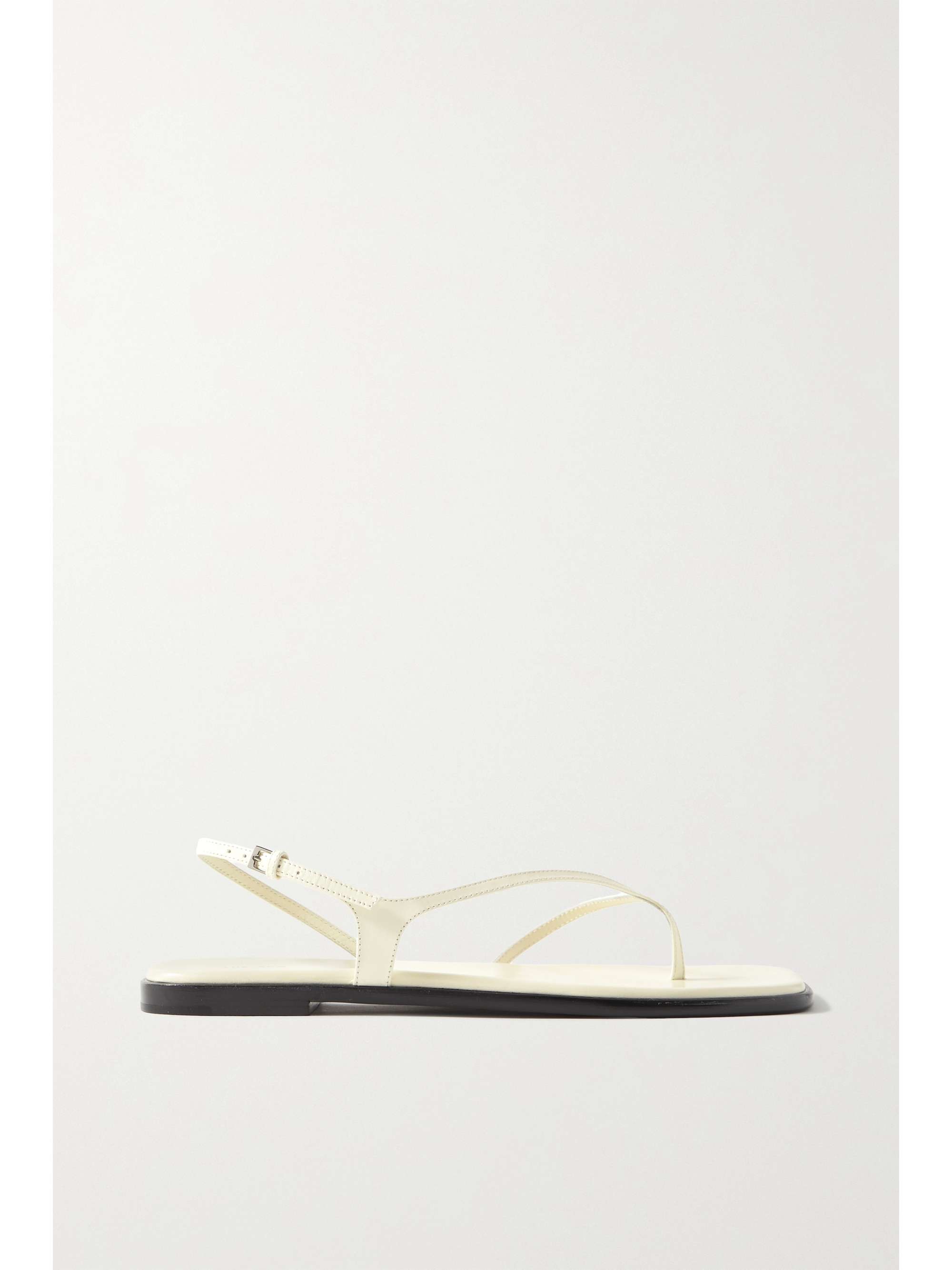 white slingback sandals
