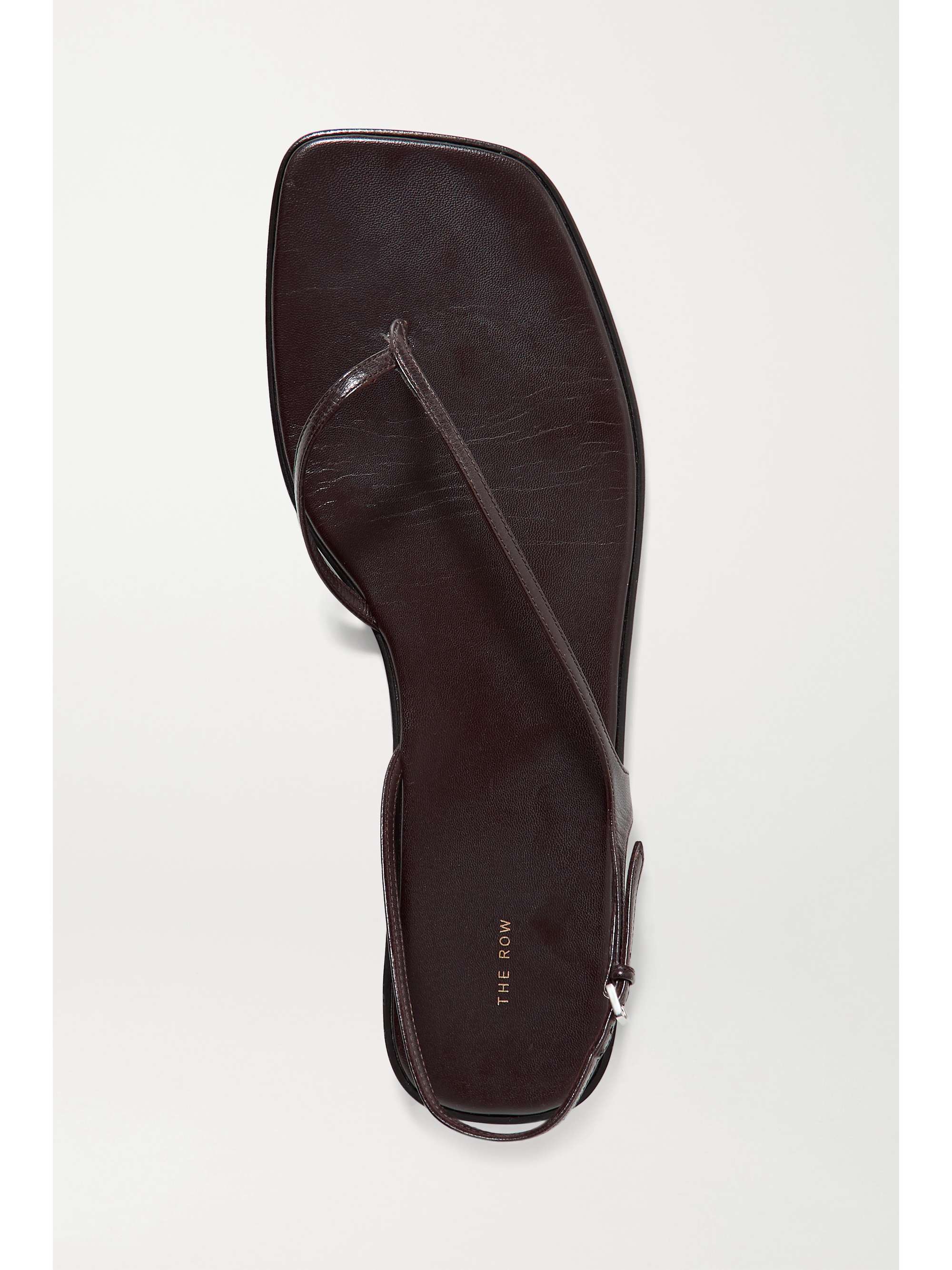 THE ROW Constance leather slingback sandals
