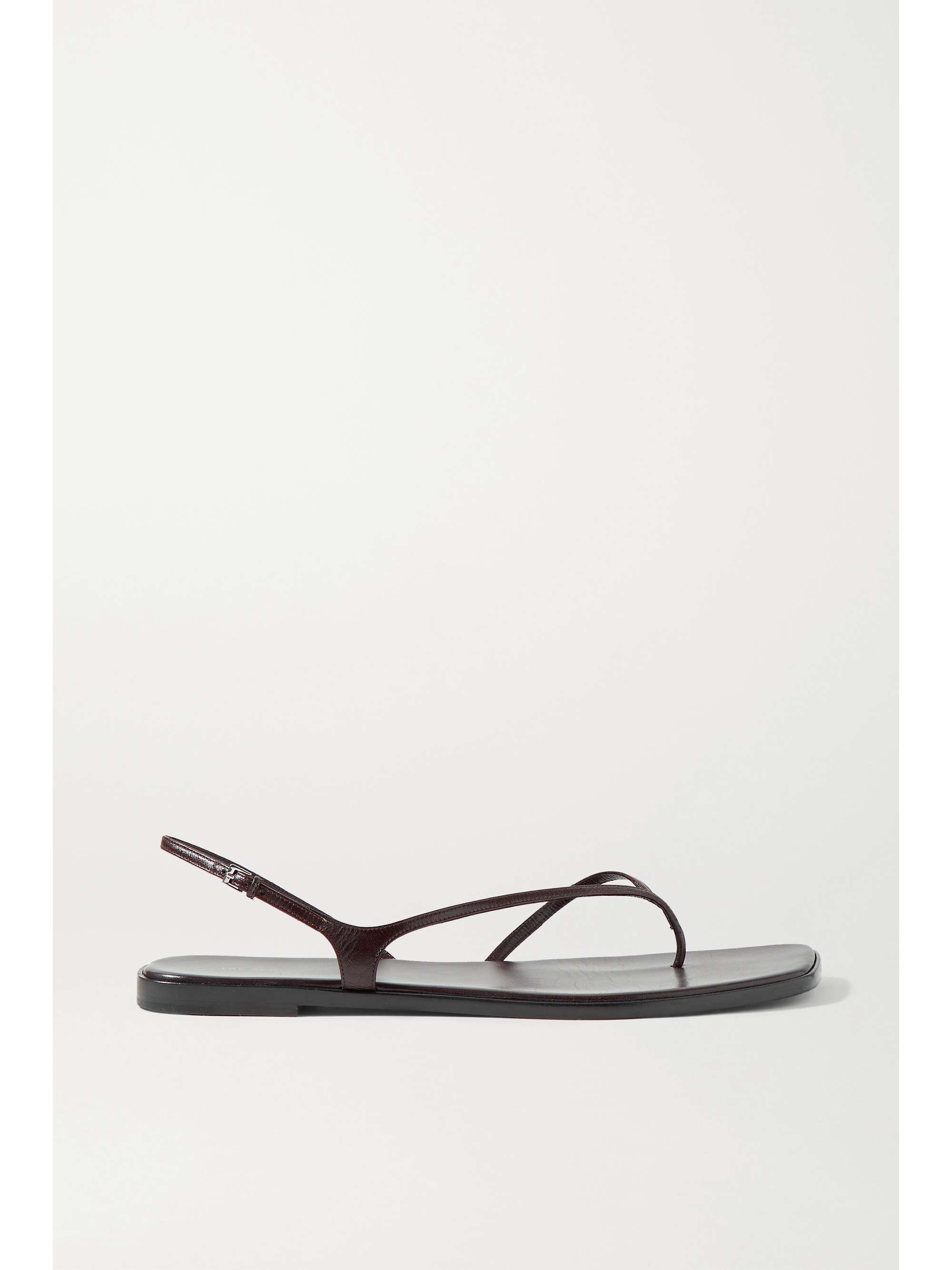 THE ROW Constance leather slingback sandals | NET-A-PORTER