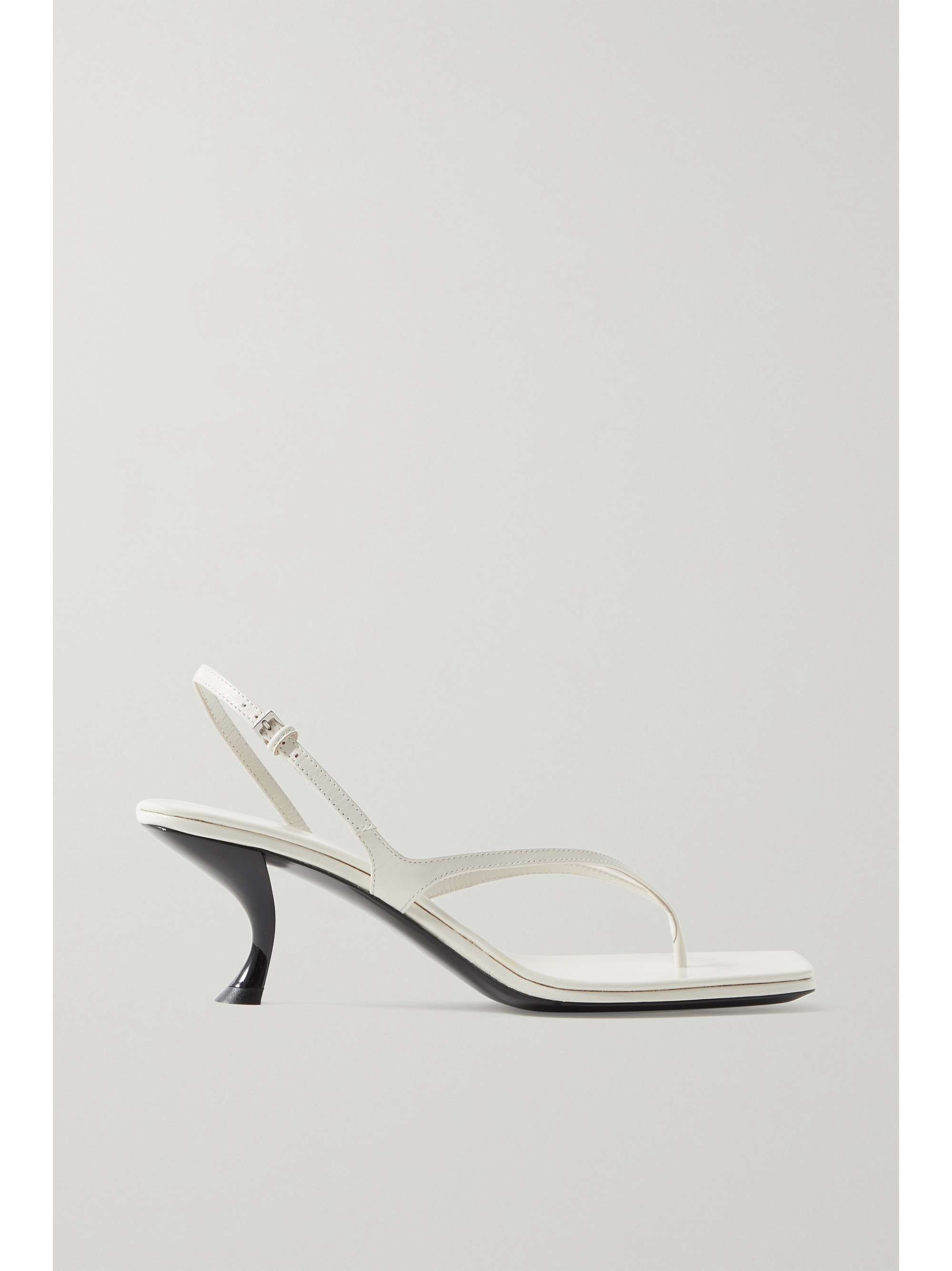 white kitten heel slingbacks