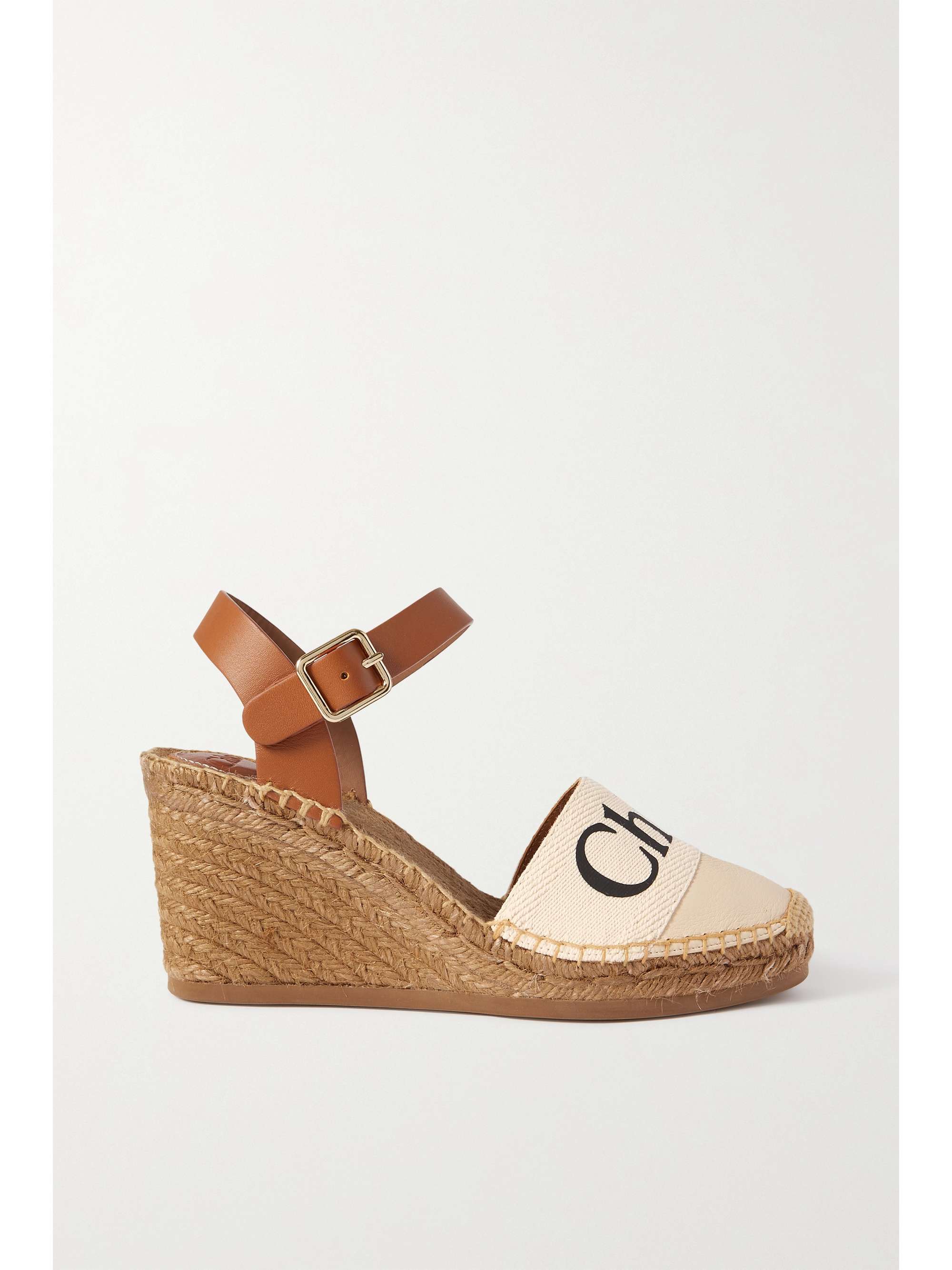 new canvas espadrille wedges