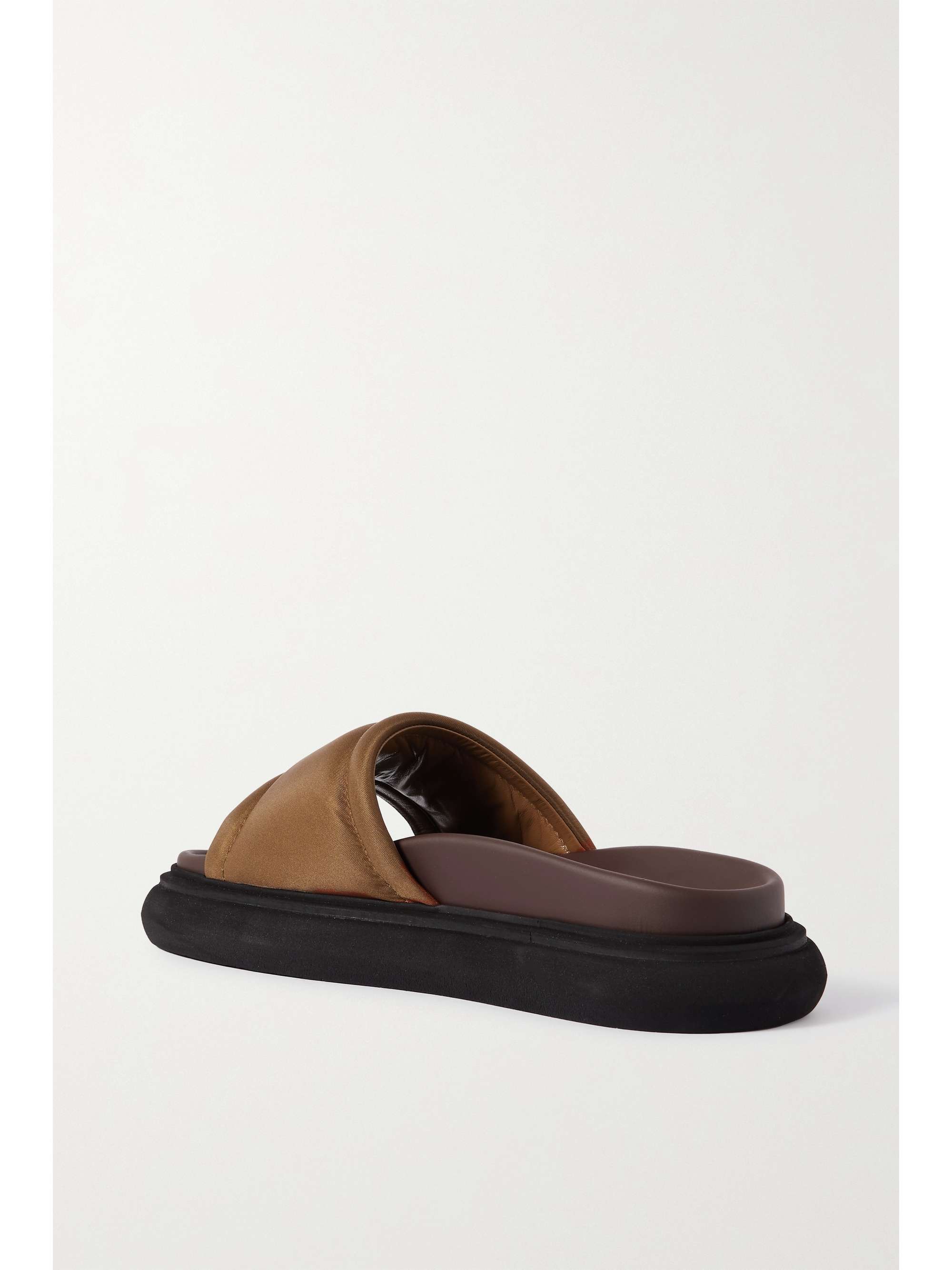 THE ATTICO Noah satin slides