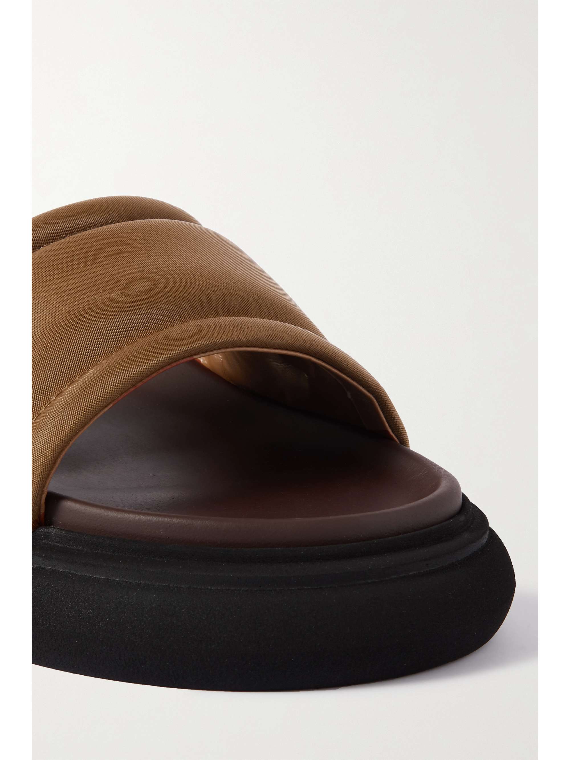 THE ATTICO Noah satin slides