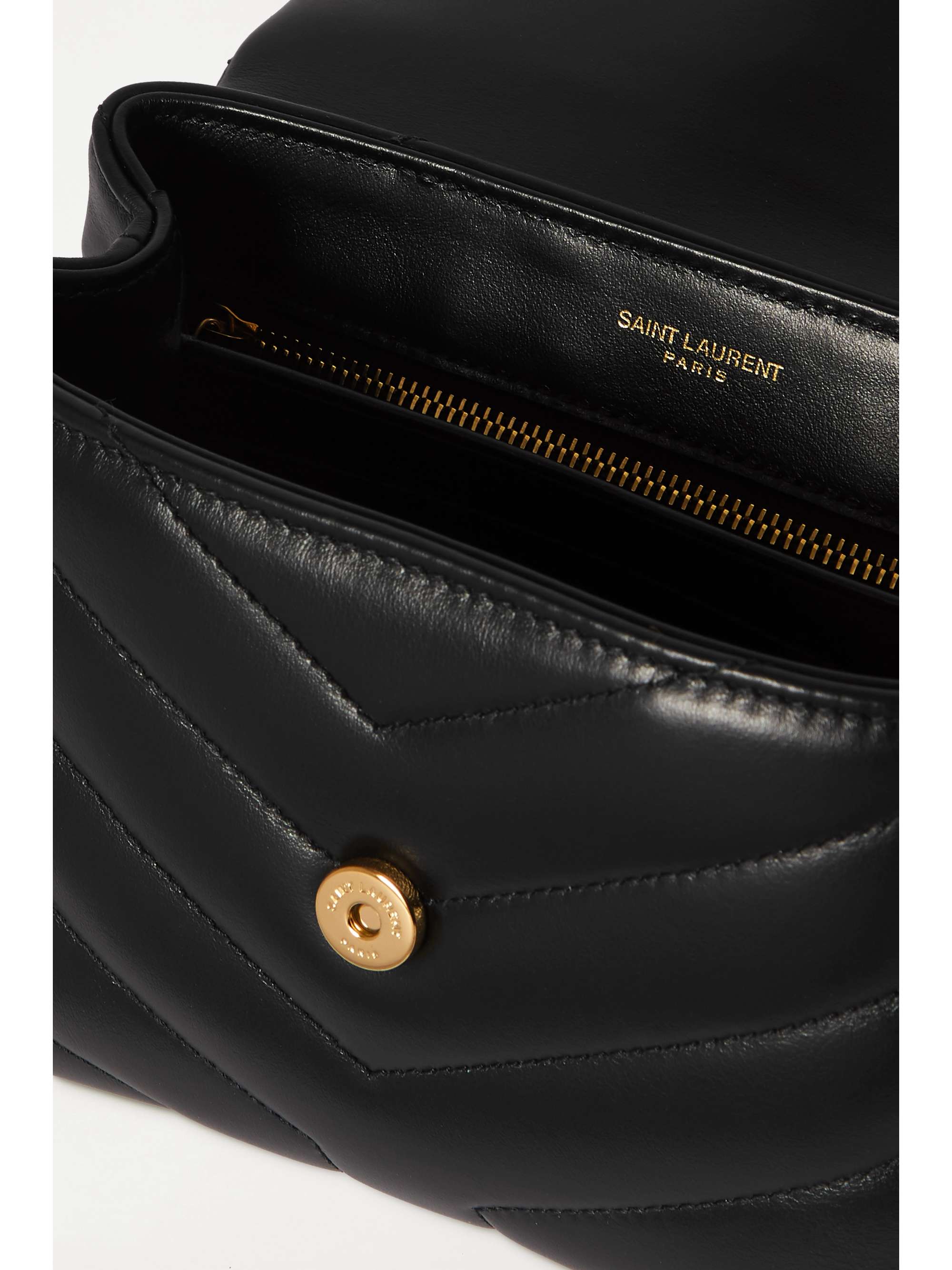 SAINT LAURENT Loulou Toy quilted leather shoulder bag NETAPORTER