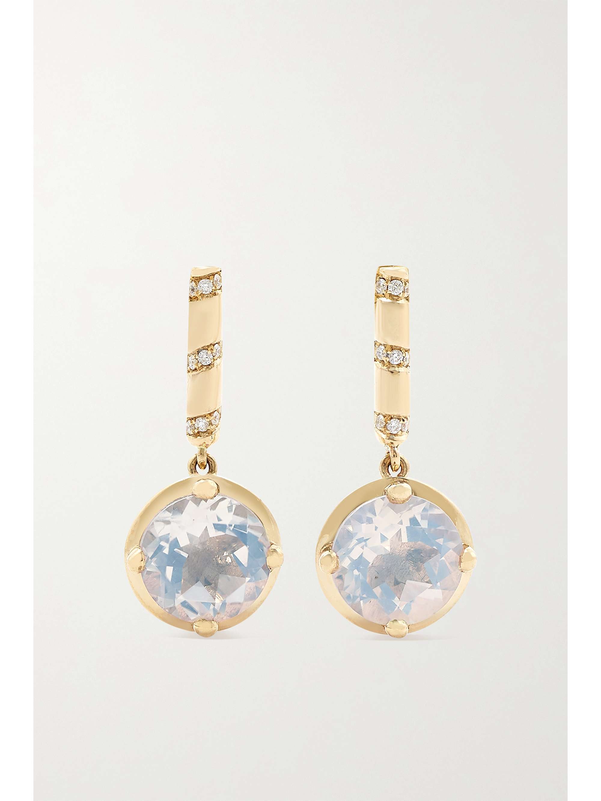 ALICE CICOLINI Memphis Bubble Round Bar Drop 14-karat gold