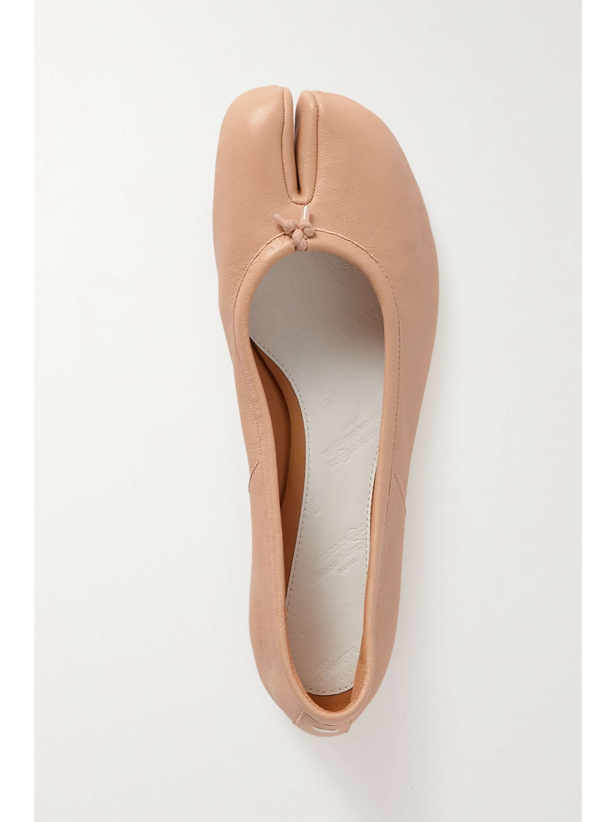MAISON MARGIELA Tabi split-toe satin ballet flats