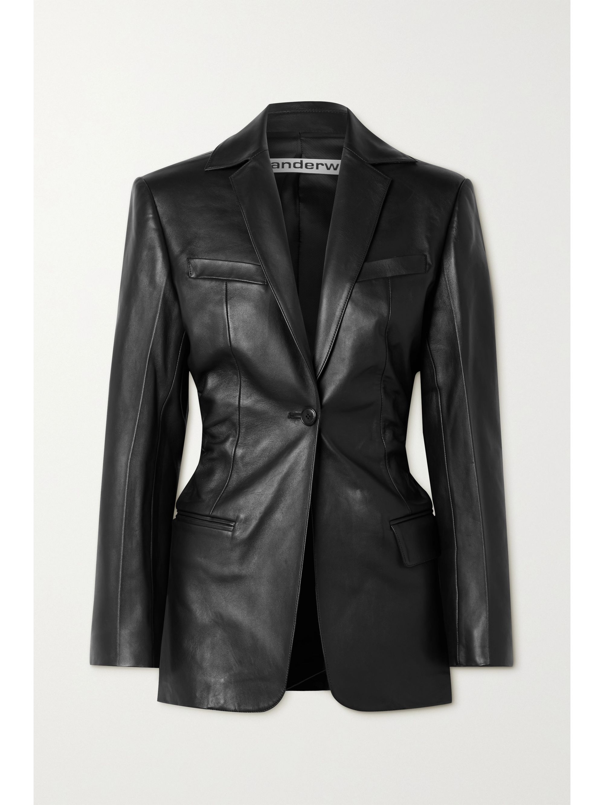 Alexander wang leather jacket Clearance