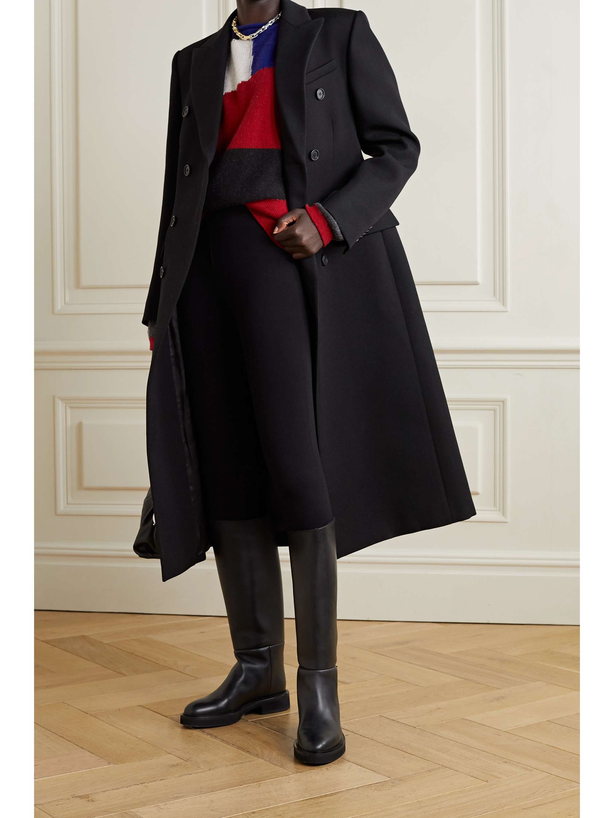 PARADIS PERDUS + NET SUSTAIN Joseph color-block recycled knitted sweater