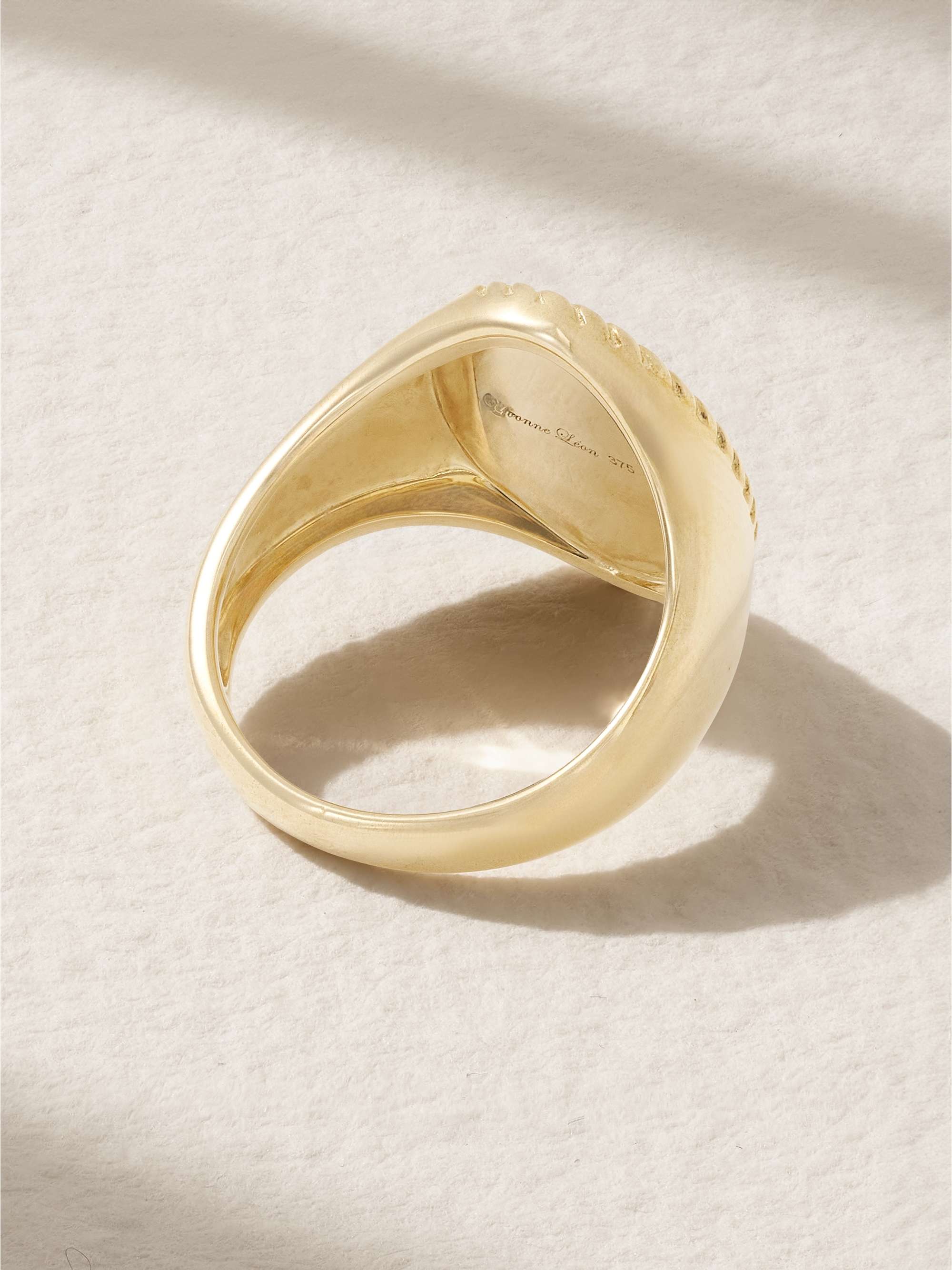YVONNE LÉON 9-karat gold, turquoise and diamond ring