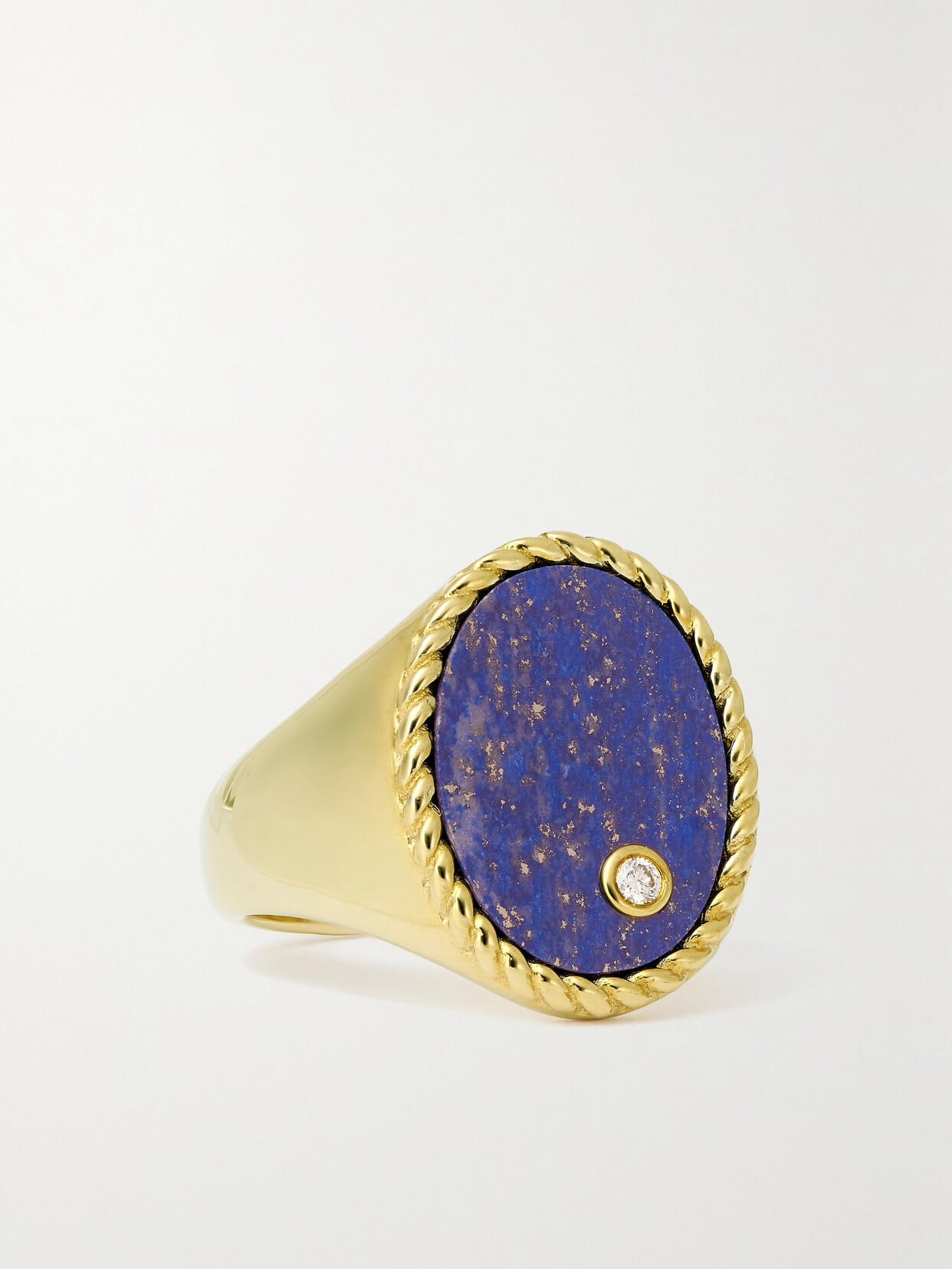 Yvonne Léon 9-karat , Lapis Lazuli And Diamond Ring