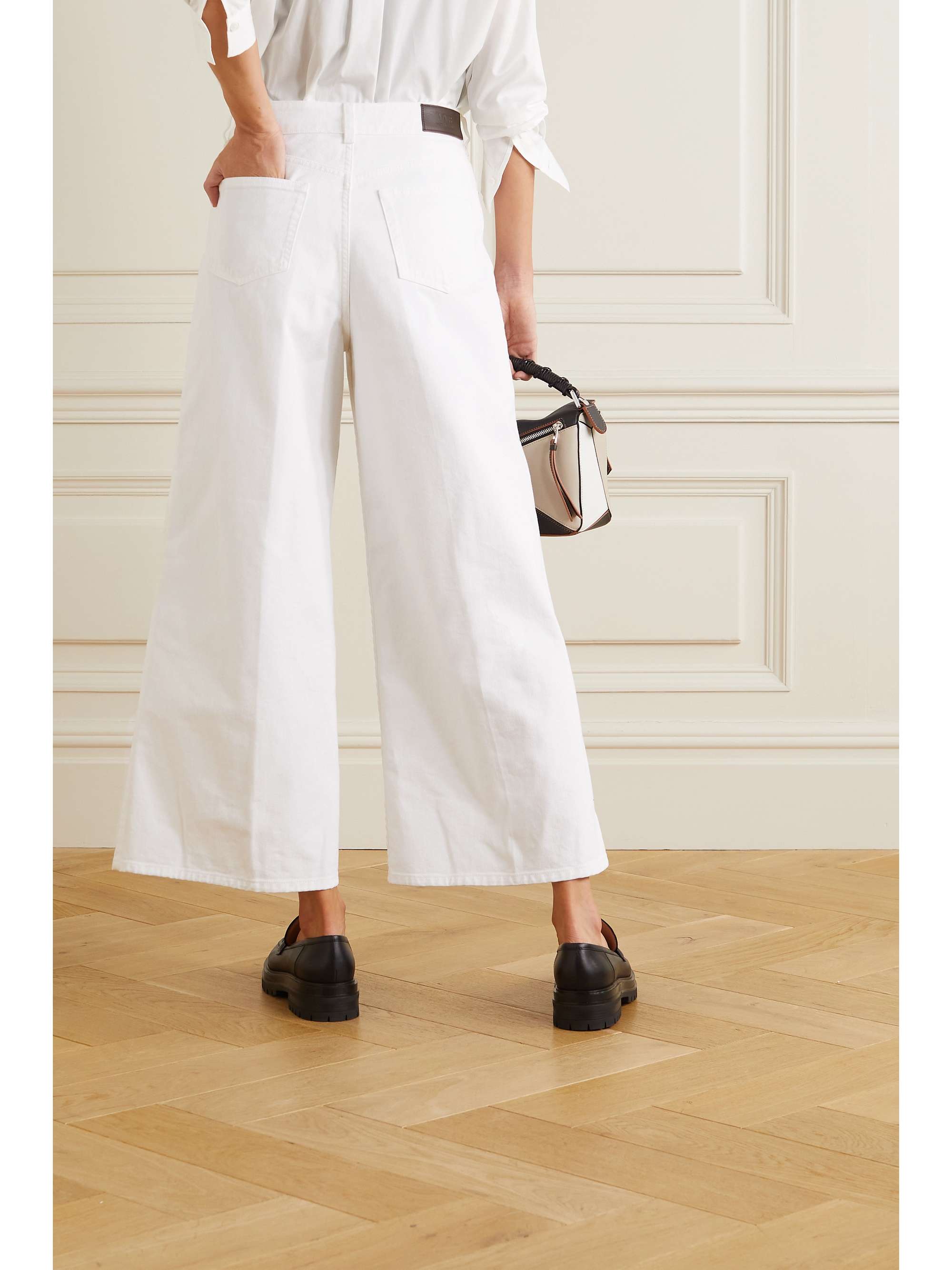 VICTORIA, VICTORIA BECKHAM Portland high-rise wide-leg jeans