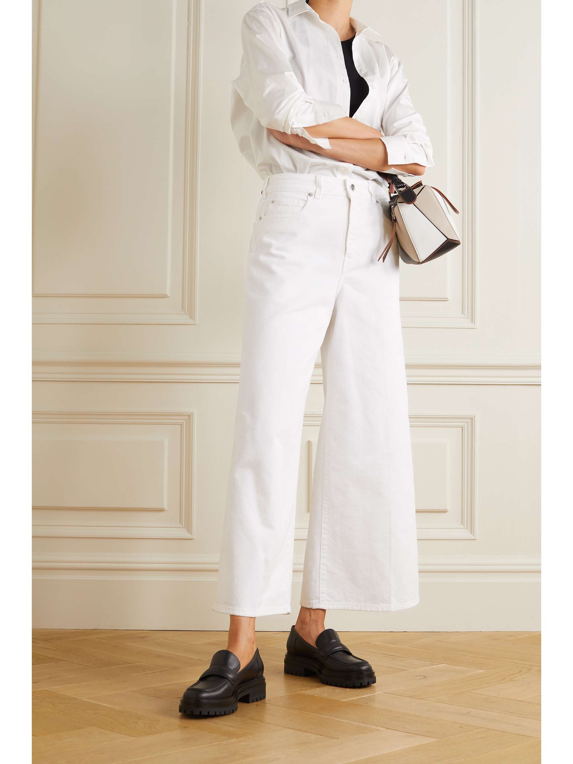 VICTORIA, VICTORIA BECKHAM Portland high-rise wide-leg jeans