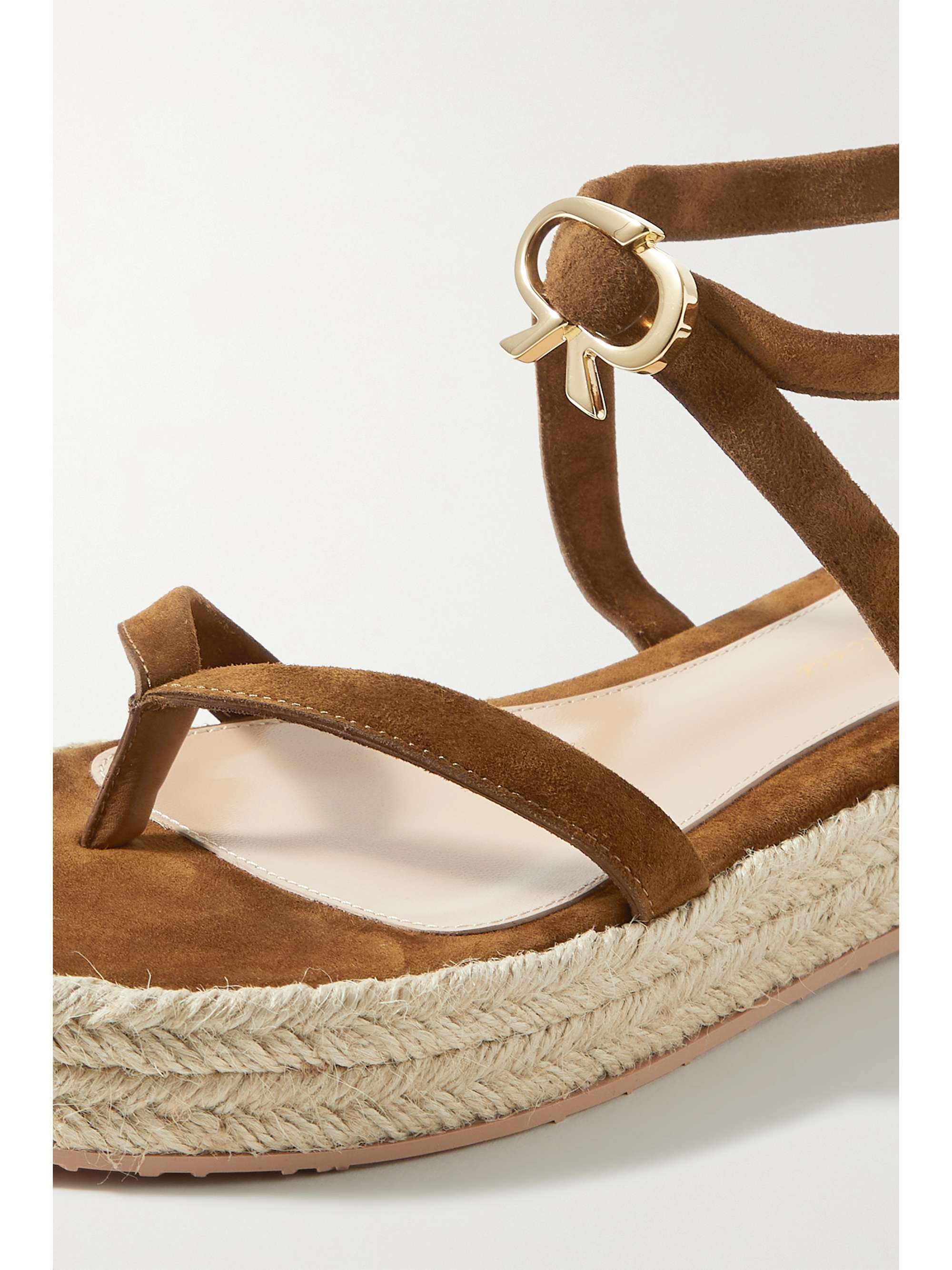 espadrille sandals brown