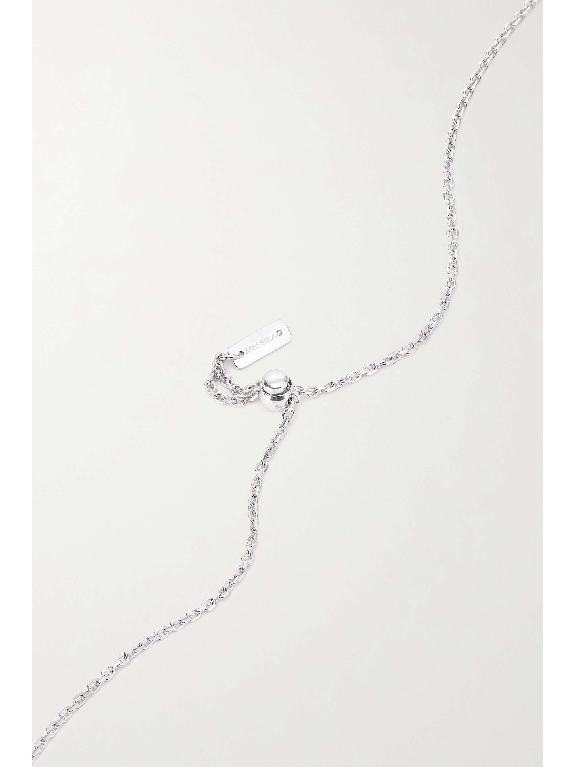 MESSIKA Move Romane 18-karat white gold diamond necklace