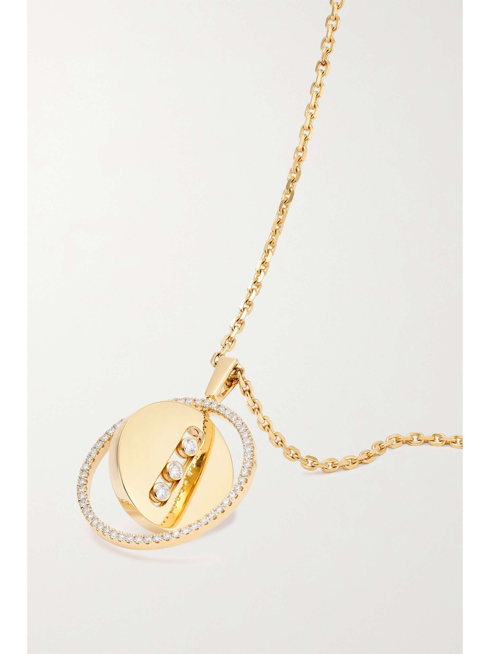 MESSIKA Lucky Move 18-karat gold diamond necklace