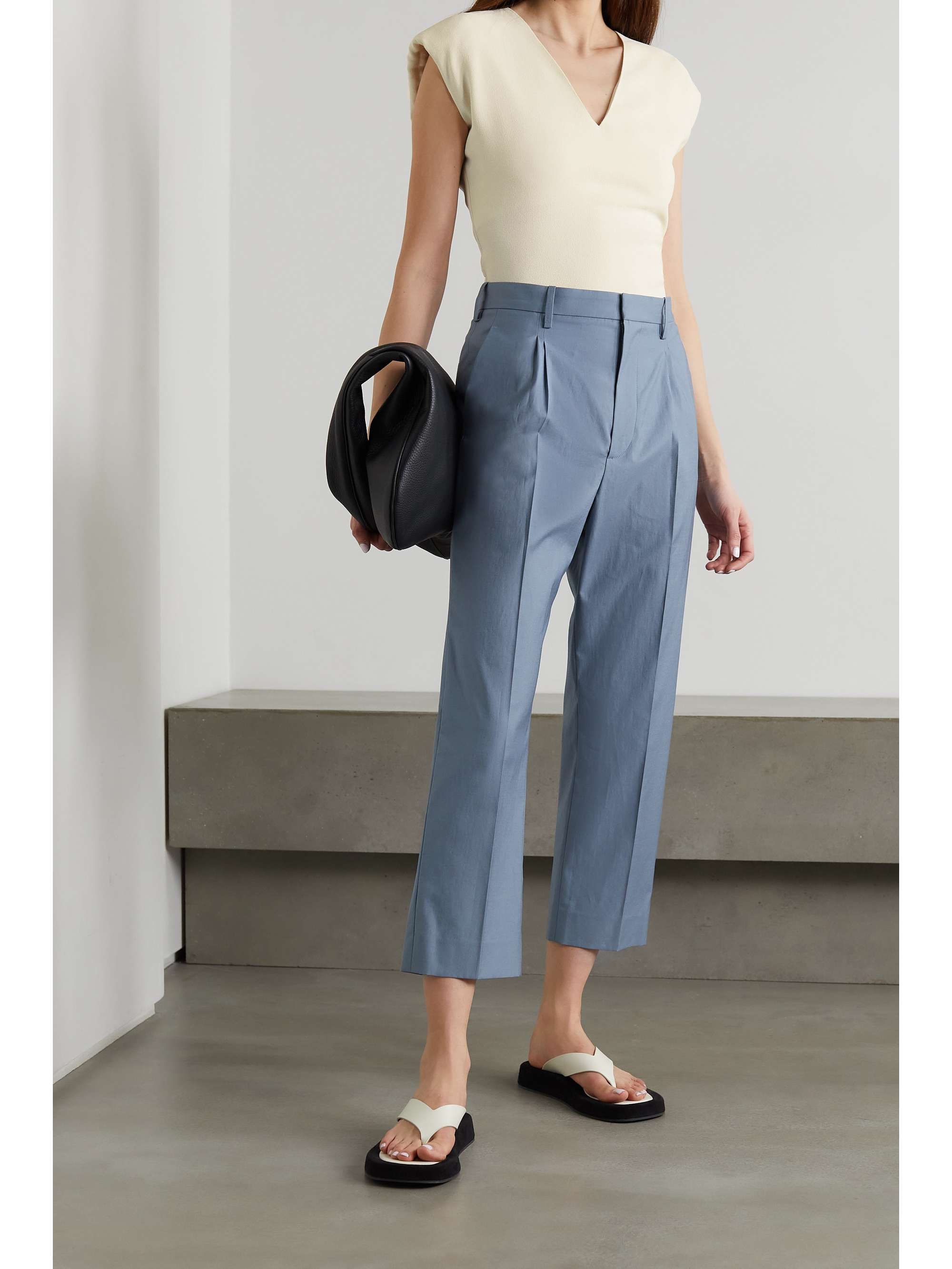 GAUCHERE Selune crepe top