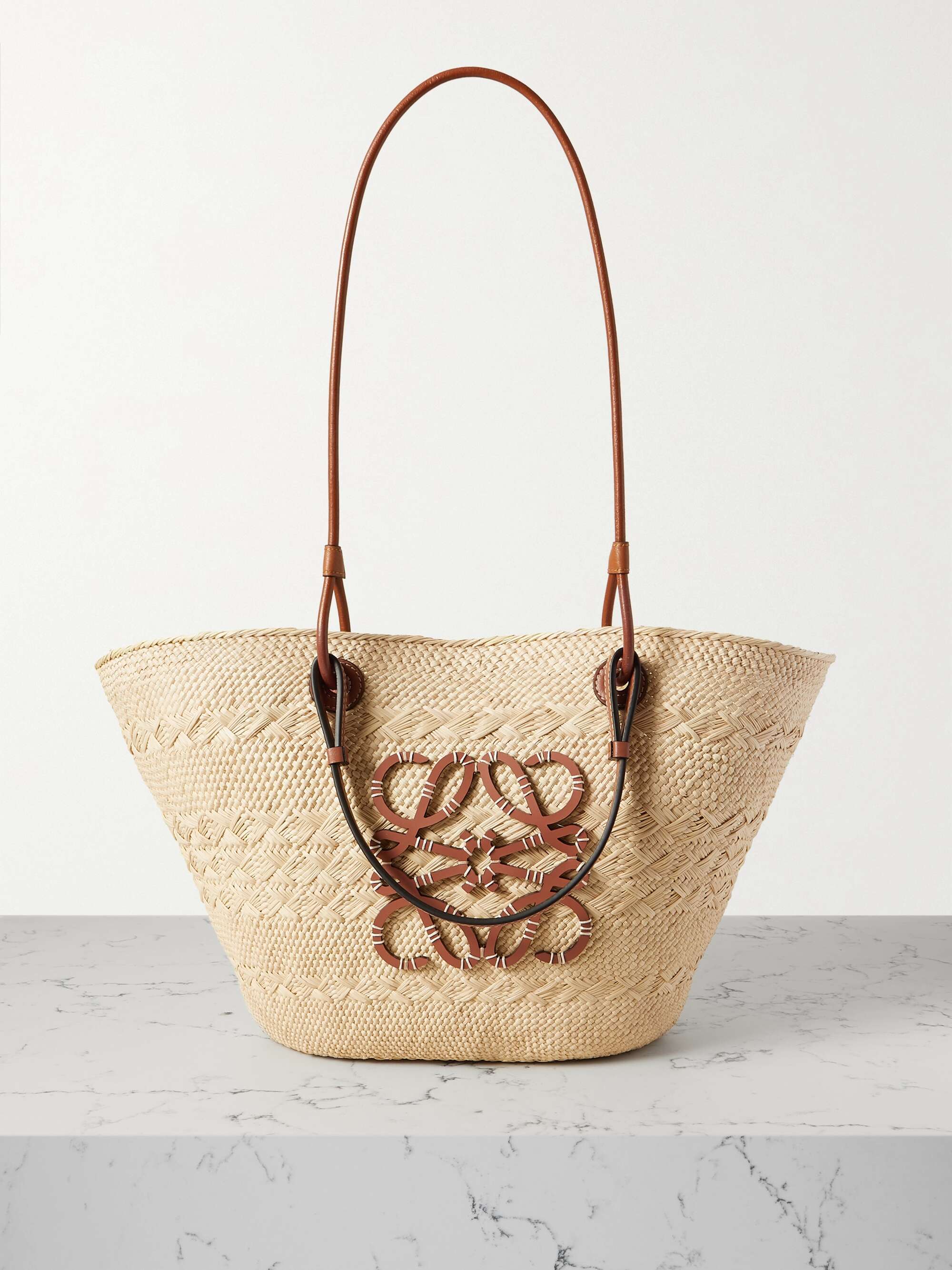 LOEWE - Basket woven raffia bag