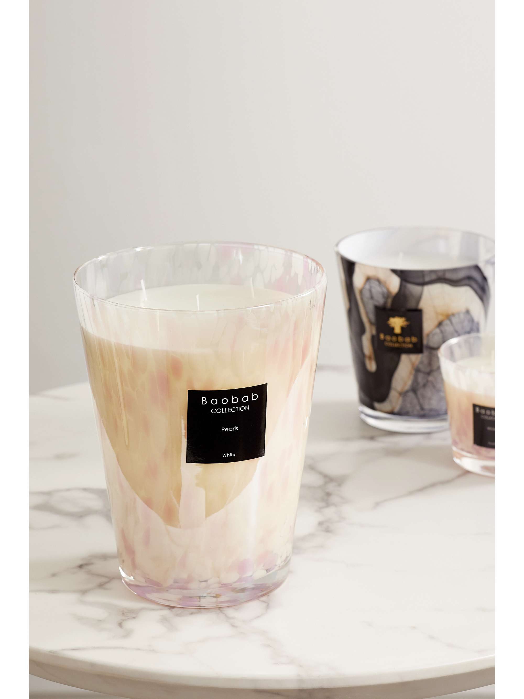 BAOBAB COLLECTION Stones Marble Max 24 scented candle, 3kg