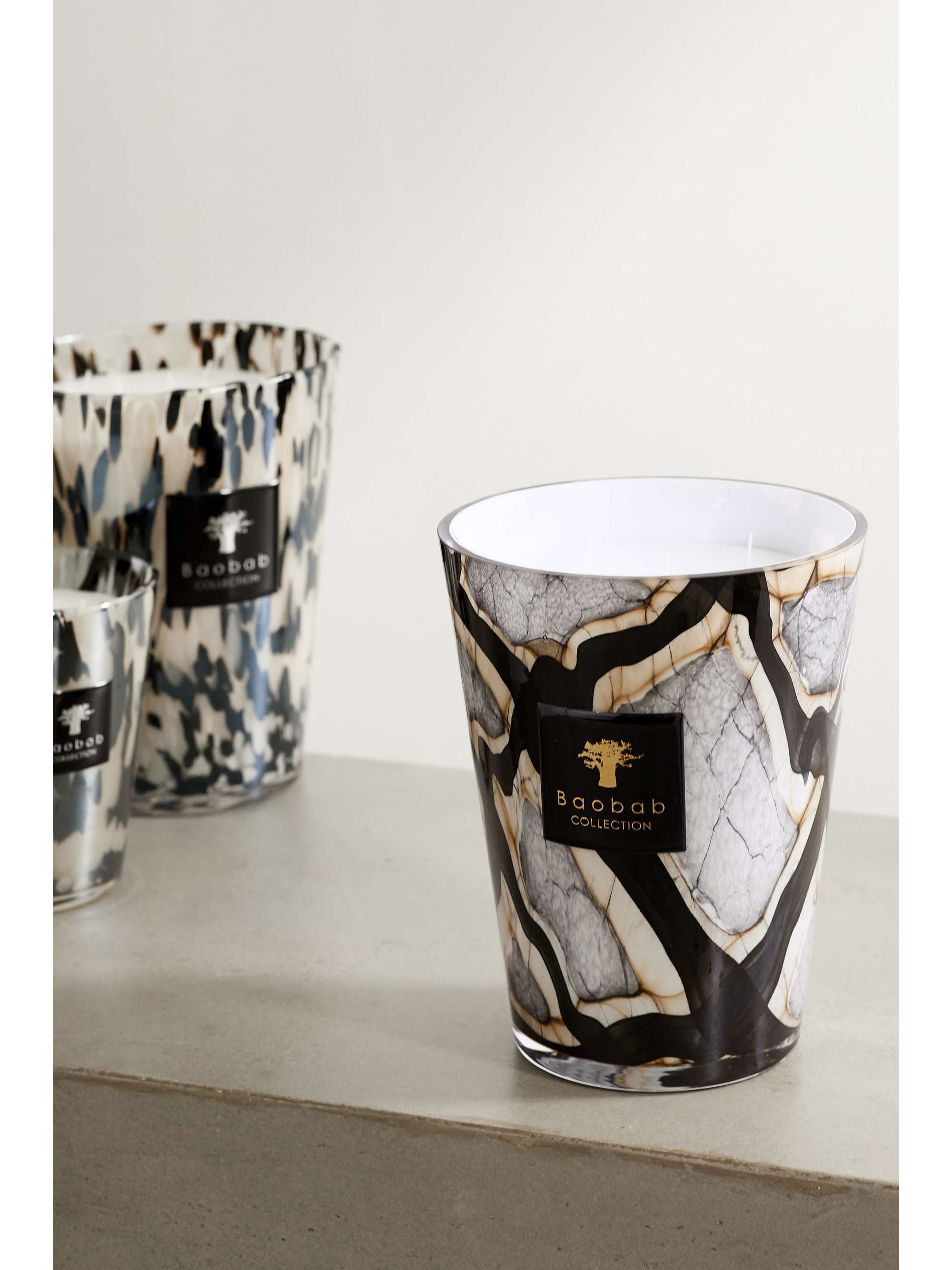 BAOBAB COLLECTION Stones Marble Max 24 scented candle, 3kg