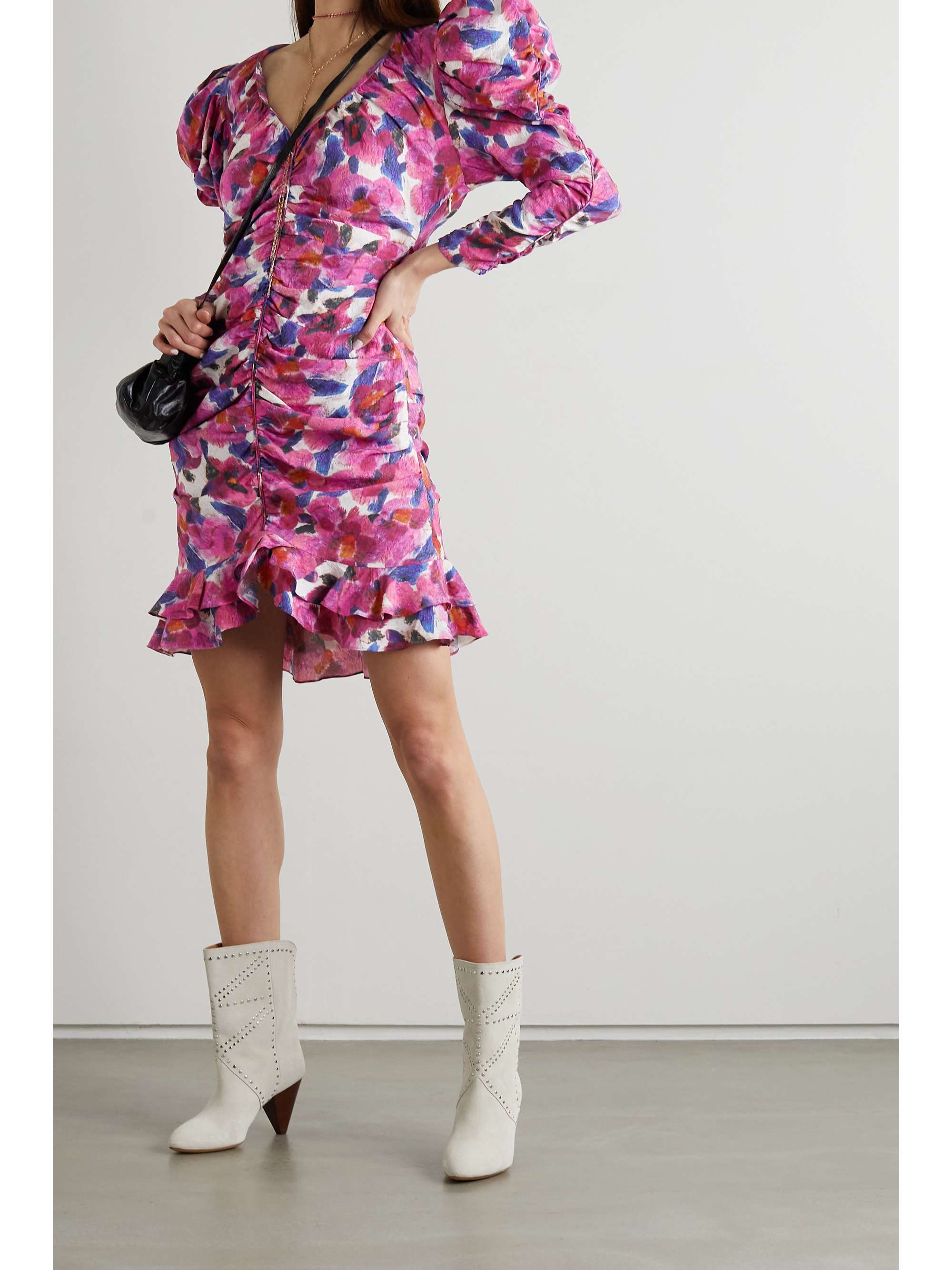 crepe mini dress | ISABEL MARANT ...