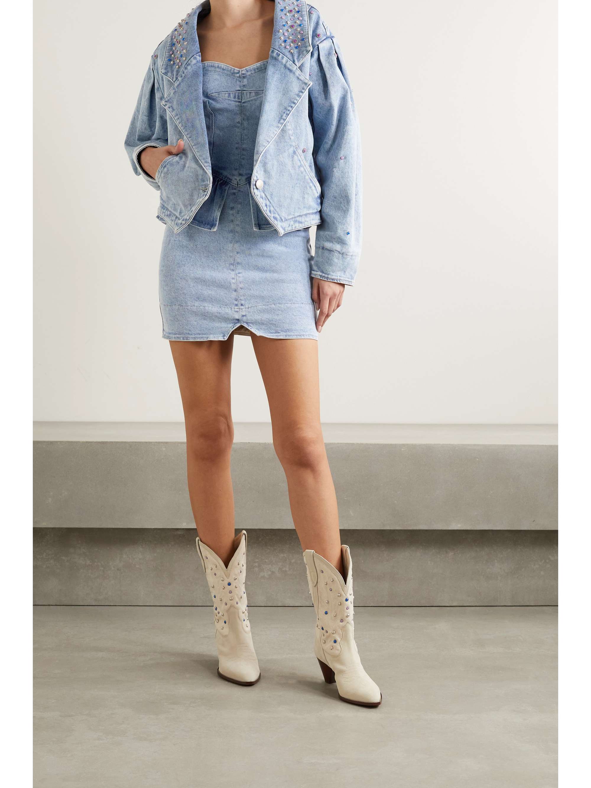 isabel marant jean jacket