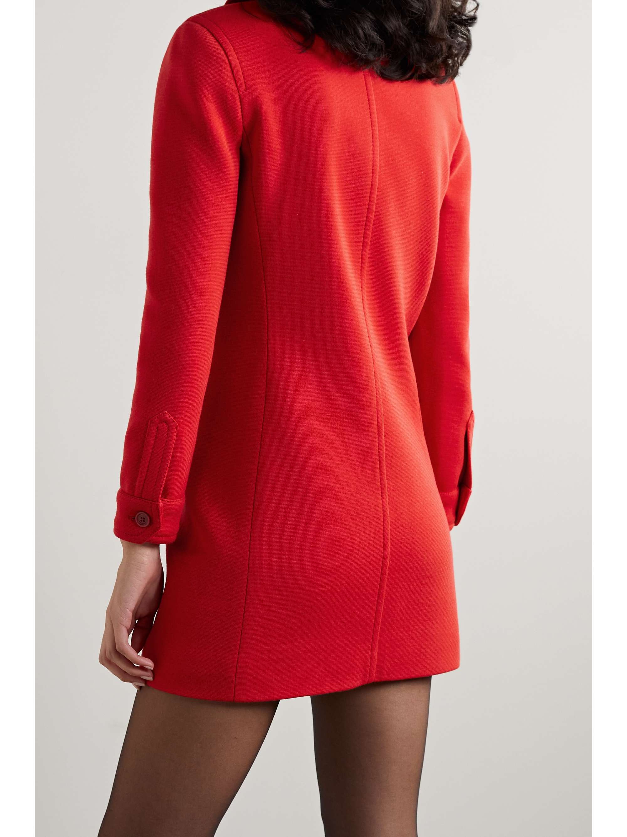 deep back neck suit designs