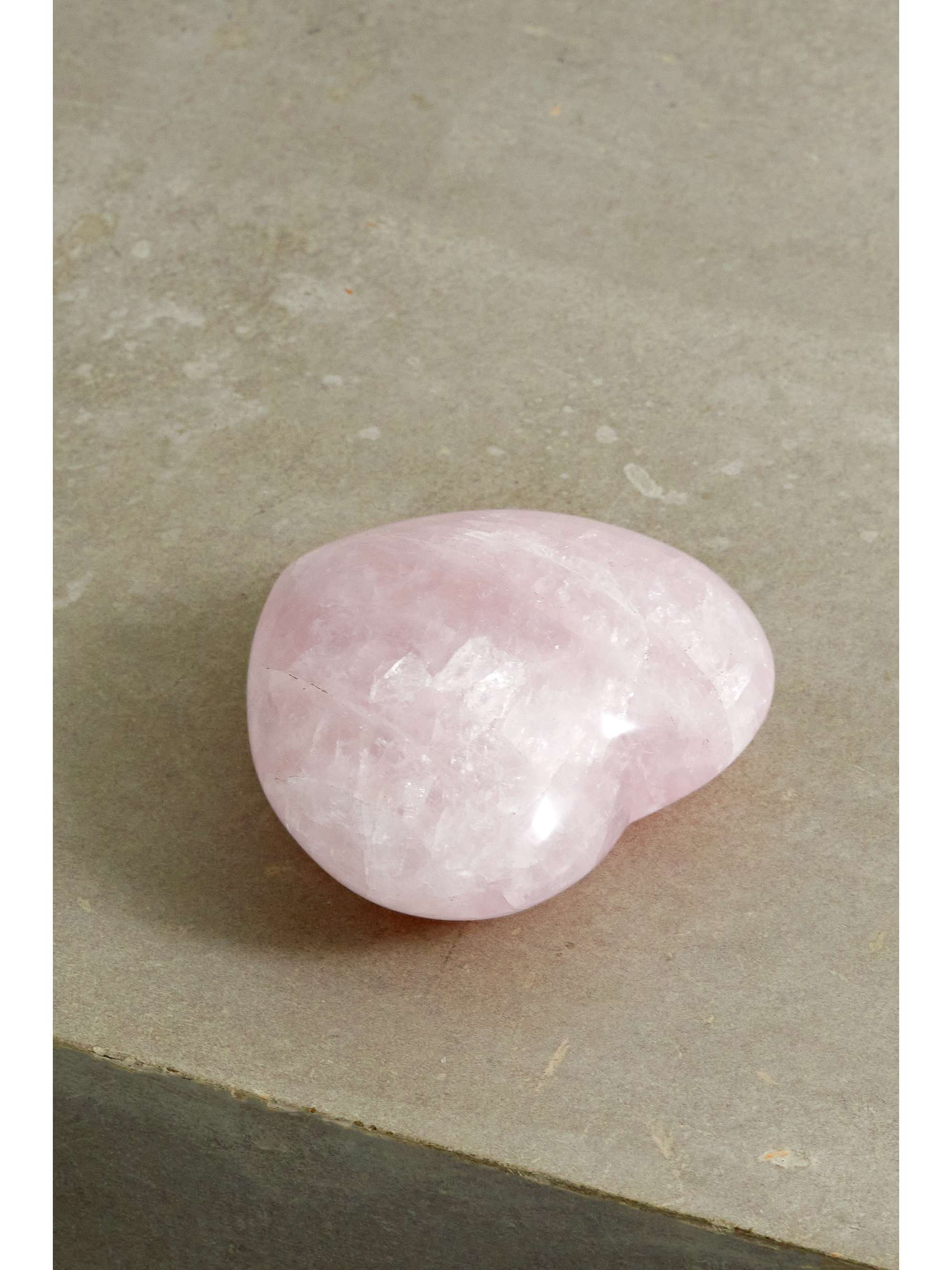 JIA JIA Rose quartz heart