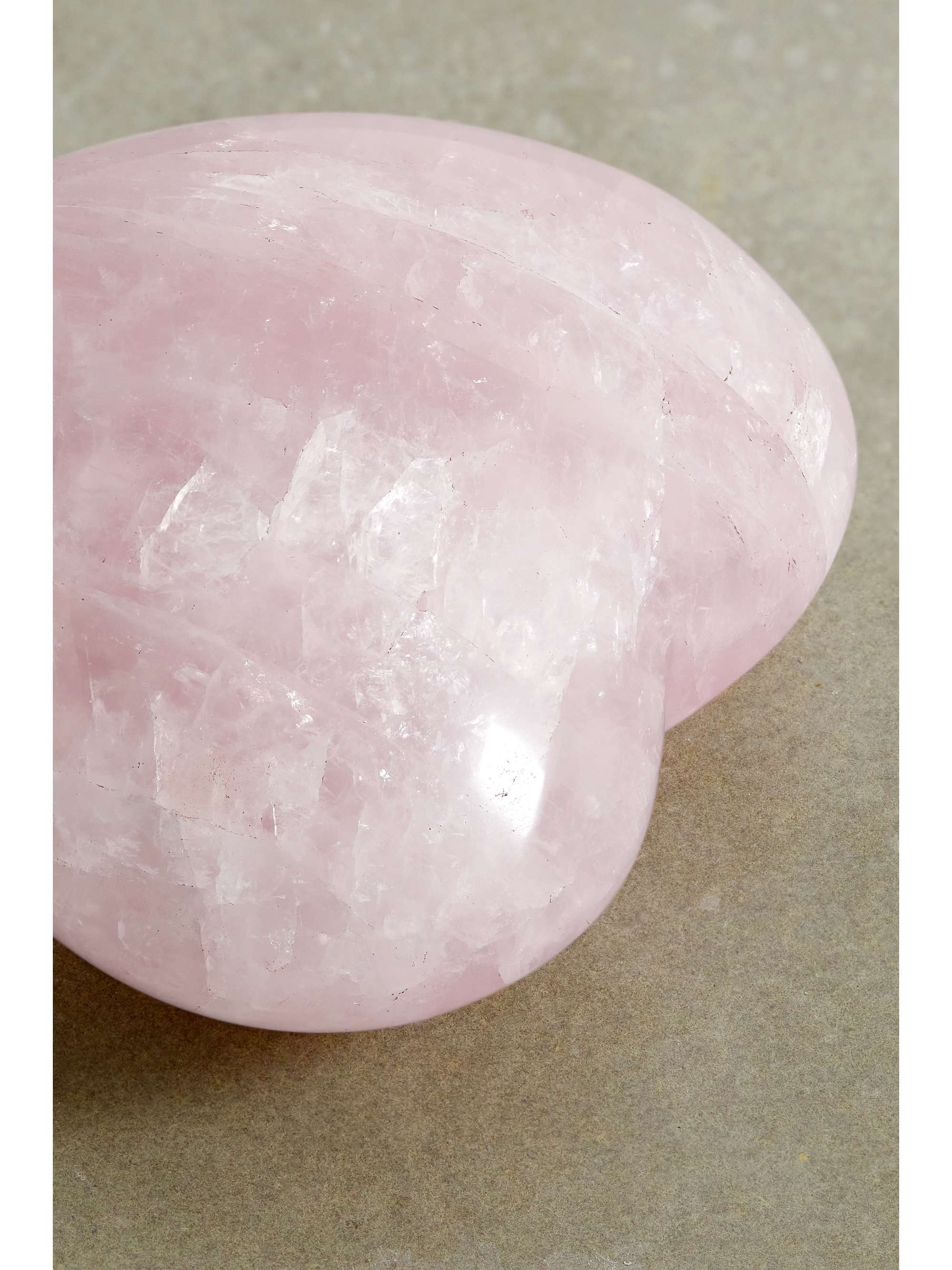 JIA JIA Rose quartz heart