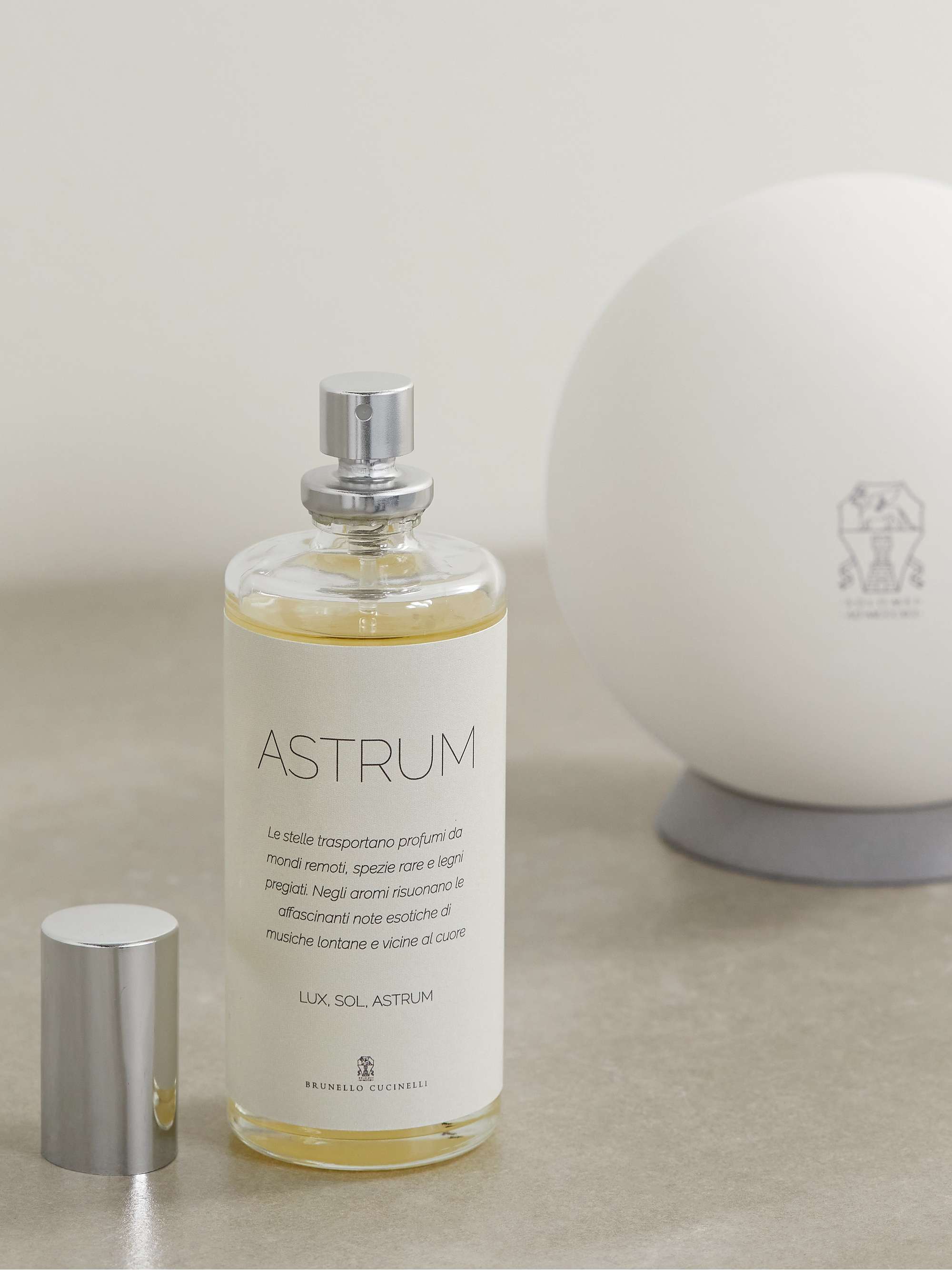 BRUNELLO CUCINELLI Astrum Sphere diffuser and refill set