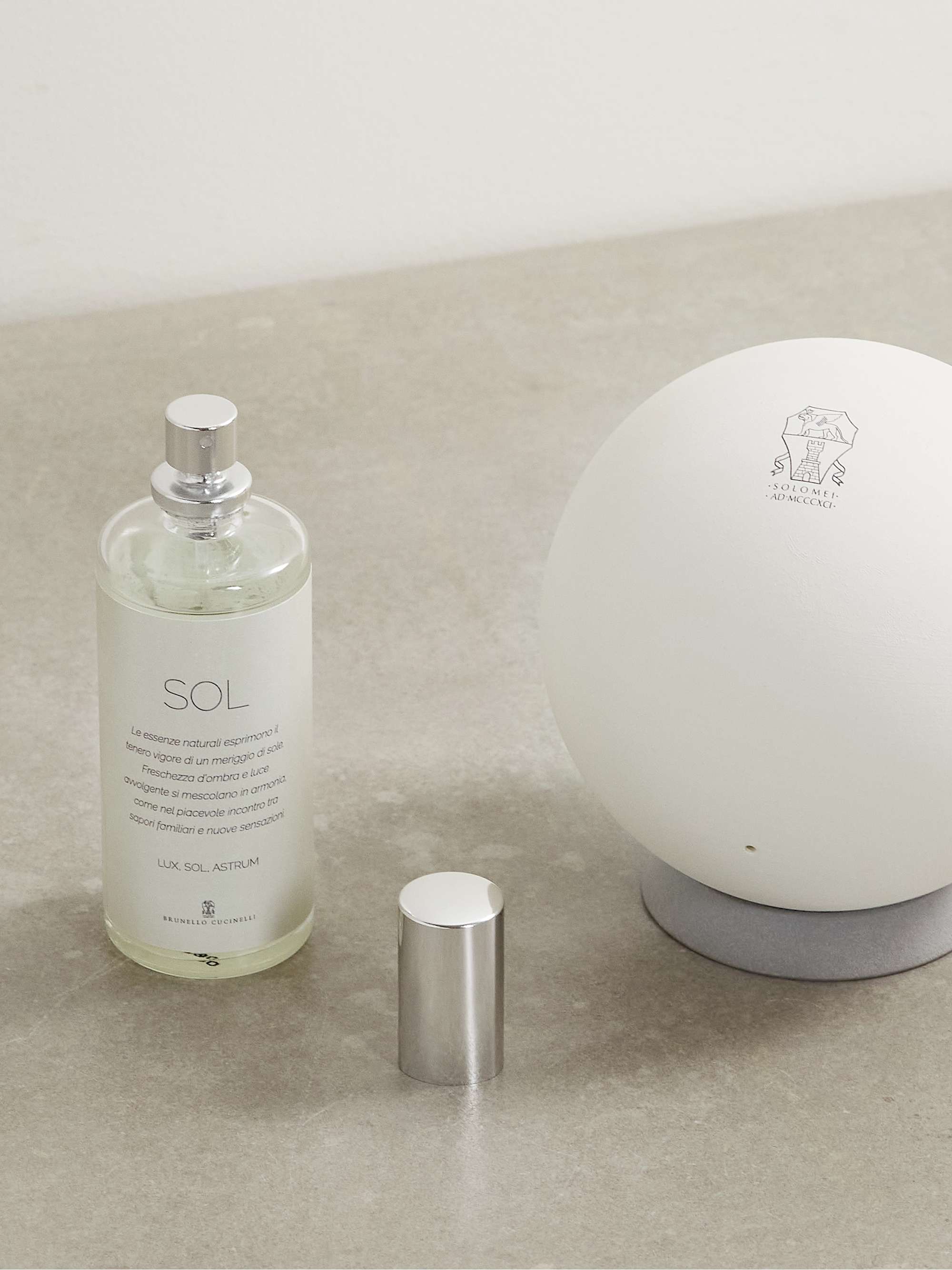 BRUNELLO CUCINELLI Sol Sphere diffuser and refill set