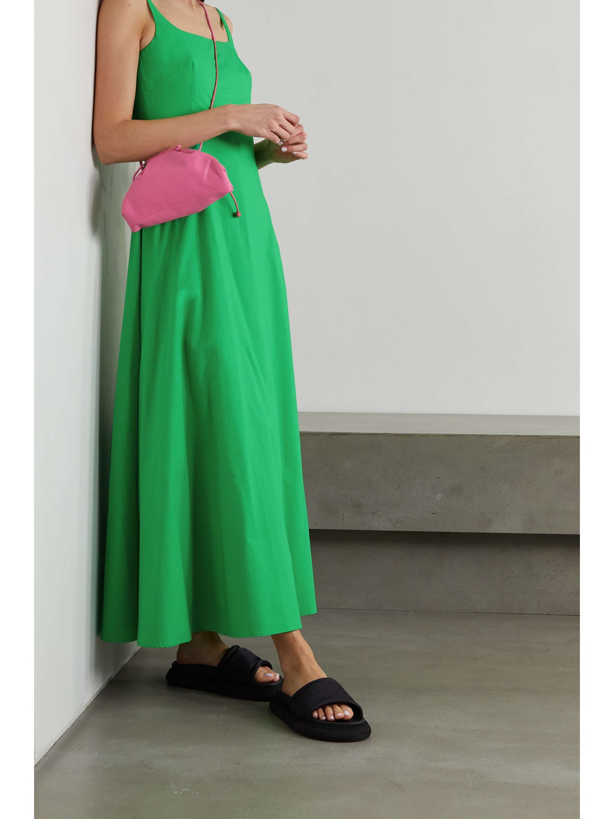 molly goddard green dress